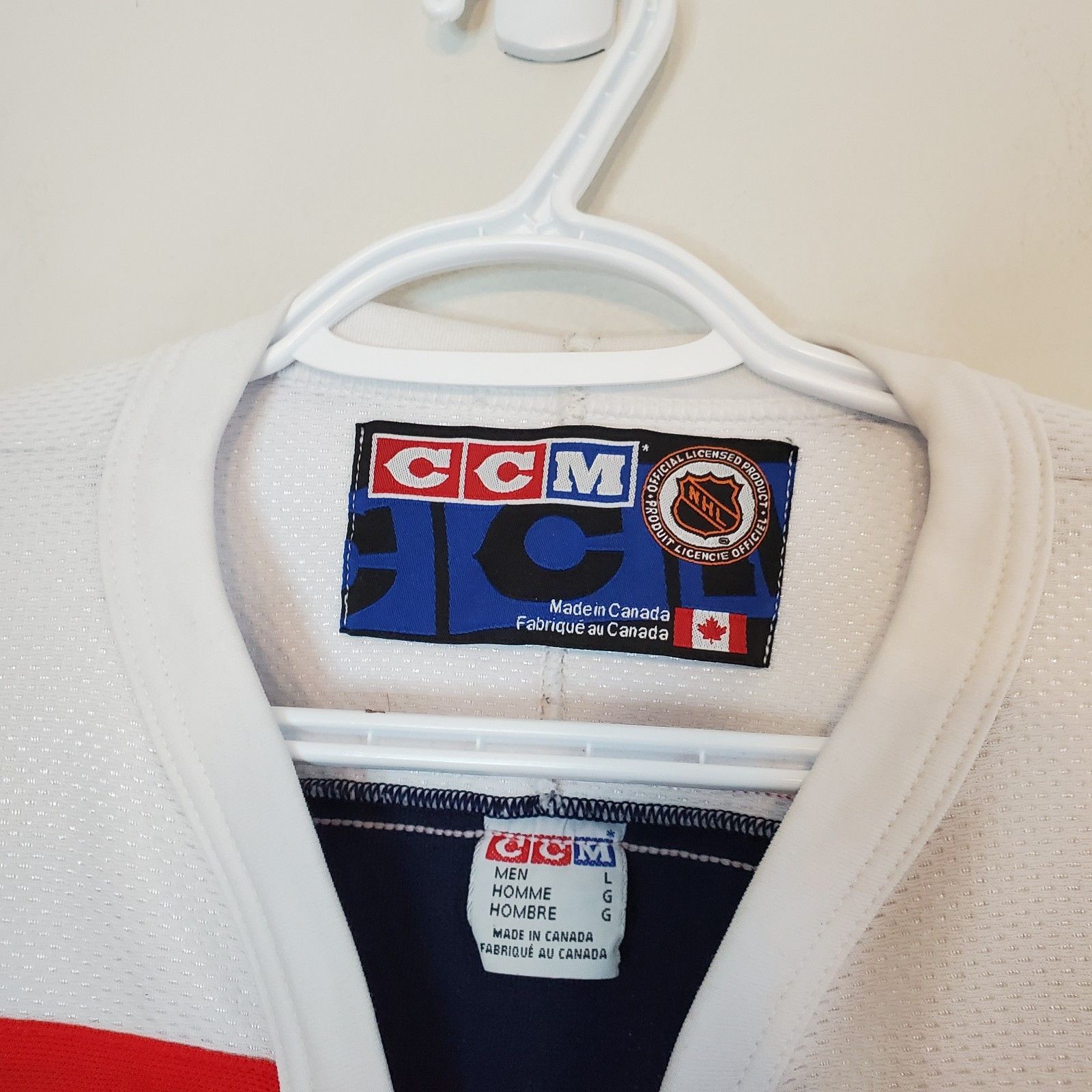 Ccm Vintage NHL North America All Star Game Jersey Blue Size L Size US L / EU 52-54 / 3 - 6 Thumbnail
