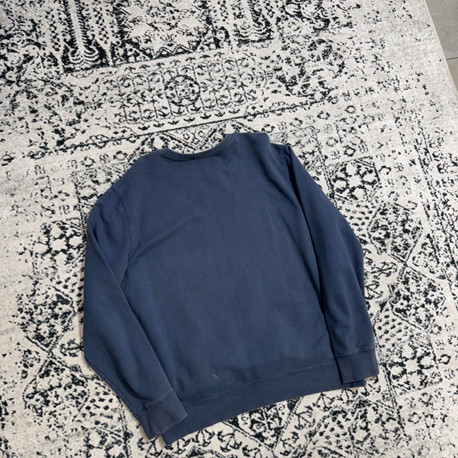 Timberland × Vintage Vintage Timberland Navy Sea Blue Cotton Crewneck Size XL 90s Size US XL / EU 56 / 4 - 9 Thumbnail