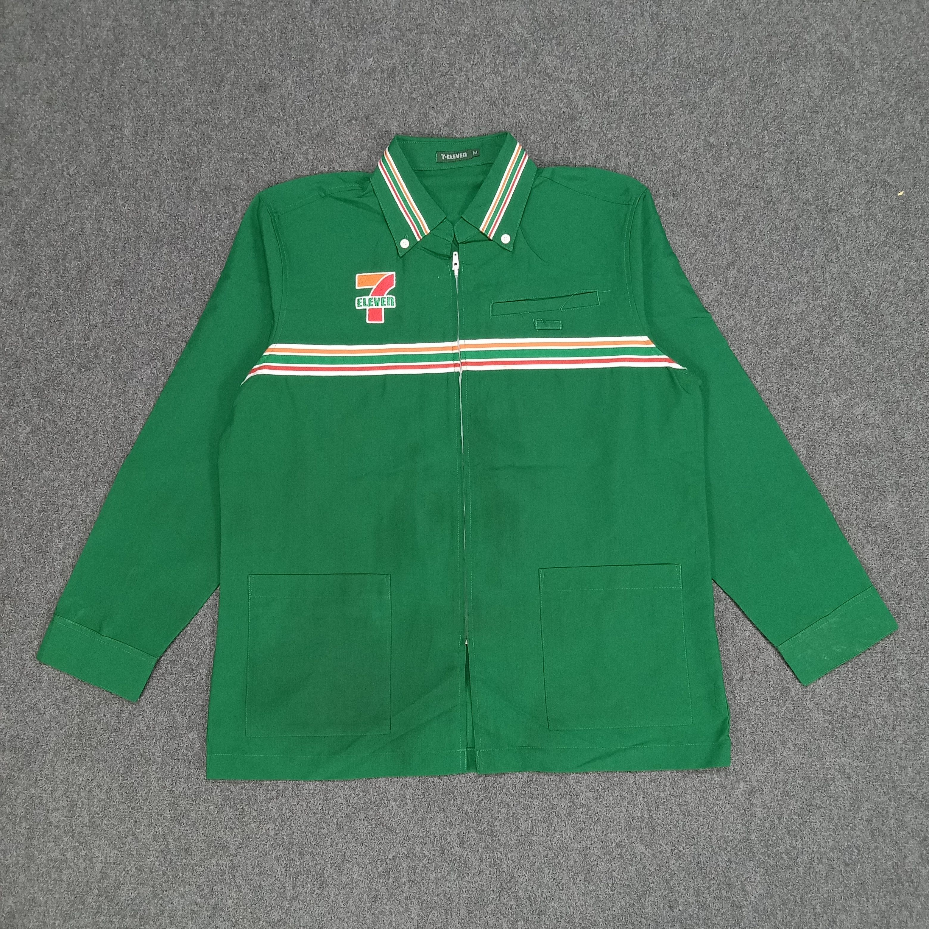 Japanese Brand × Vintage 7 Eleven Japanese Brand Uniform Jacket Size US M / EU 48-50 / 2 - 1 Thumbnail