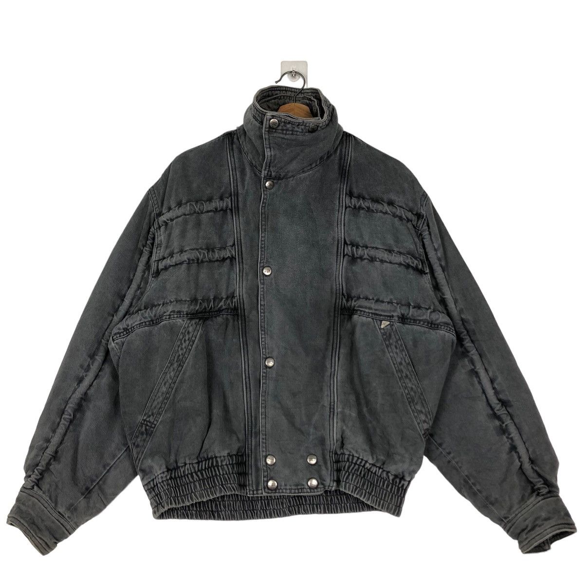 Hysteric Glamour 🔥Bondage Parachute Biker Bomber Jacket New Man Japan Made Size US M / EU 48-50 / 2 - 1 Thumbnail