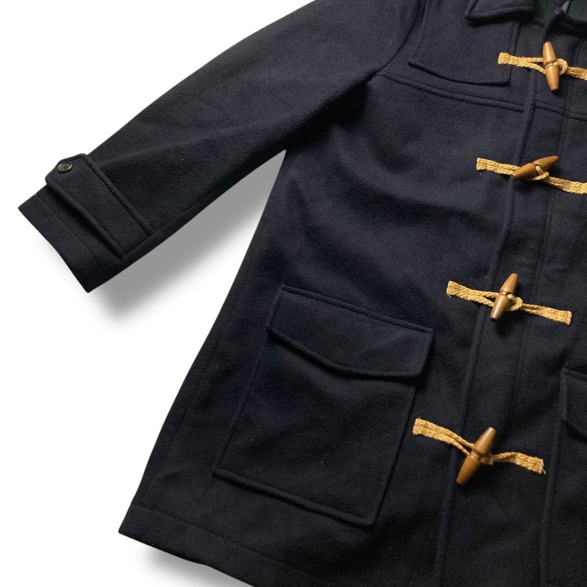 Tommy Hilfiger TOMMY HILFIGER DUFFLE COAT WOOL JACKET Size US L / EU 52-54 / 3 - 5 Thumbnail