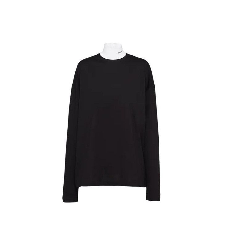 Prada Prada SS23 Colorblock Logo Turtleneck Top-2506 Size US M / EU 48-50 / 2 - 2 Thumbnail