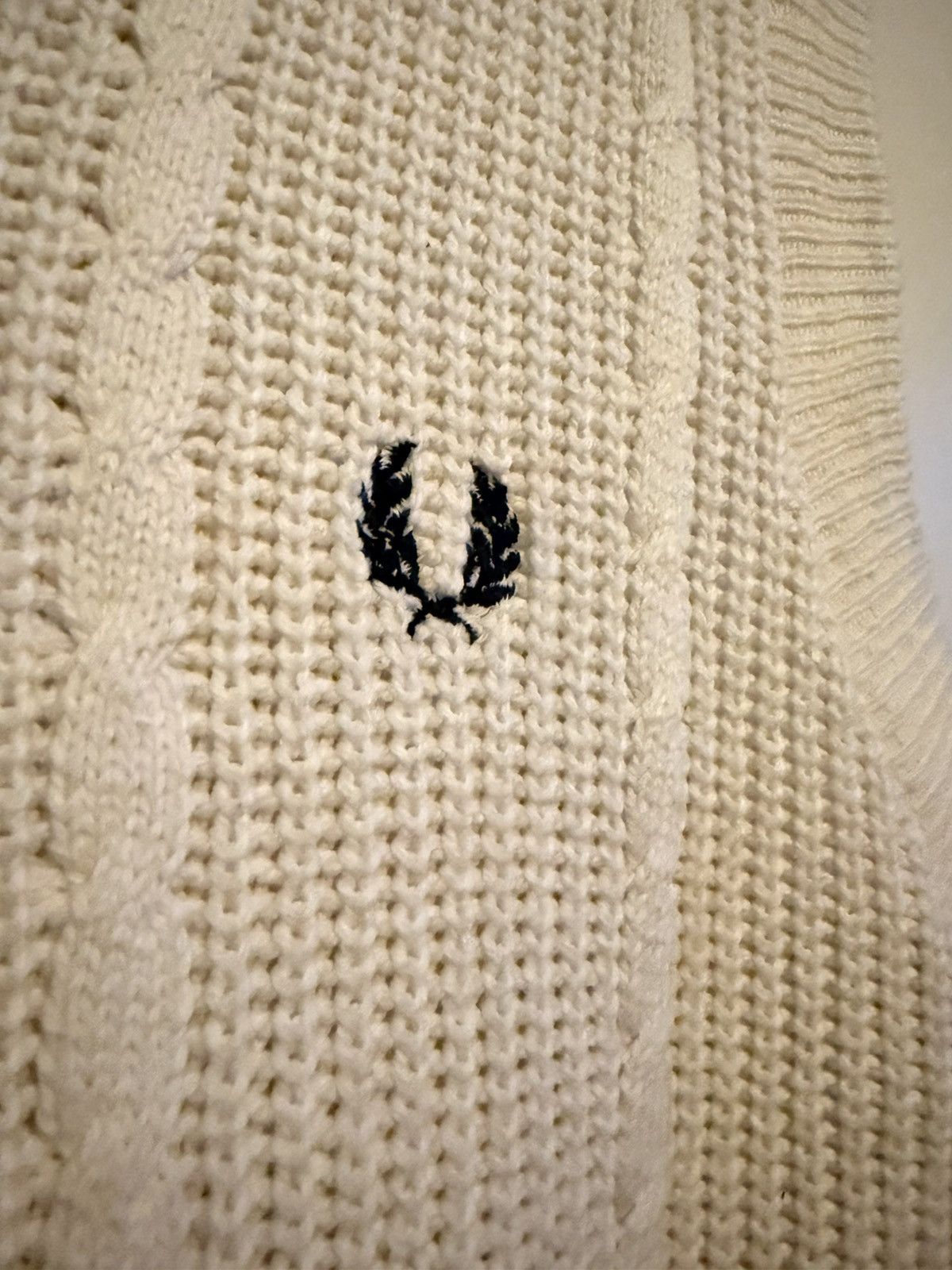 Fred Perry Vintage 90s Fred Perry Sportswear Cricket Vest - England - M Size US M / EU 48-50 / 2 - 5 Thumbnail