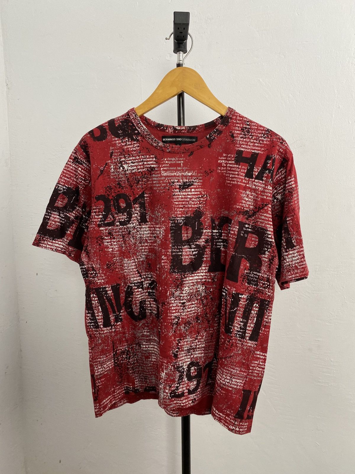 If Six Was Nine × Japanese Brand × Le Grande Bleu (L.G.B.) Berning sho poem t-shirt Size US L / EU 52-54 / 3 - 3 Thumbnail