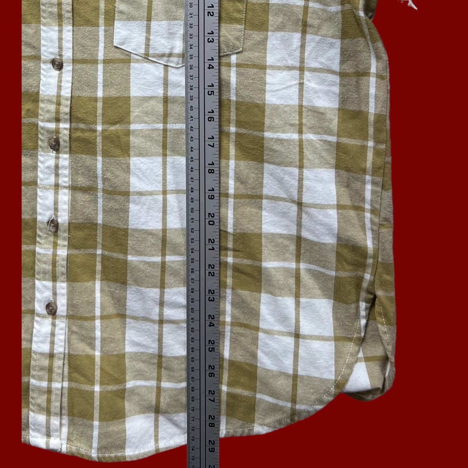 Other Universal Thread - Women's Long Sleeve Flannel Button-Down S Size L / US 10 / IT 46 - 8 Thumbnail