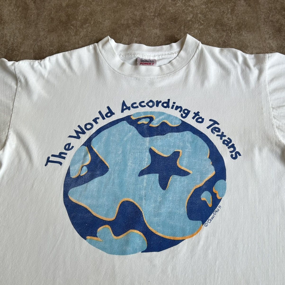Vintage Vintage Texas Art T Shirt Size US L / EU 52-54 / 3 - 1 Thumbnail