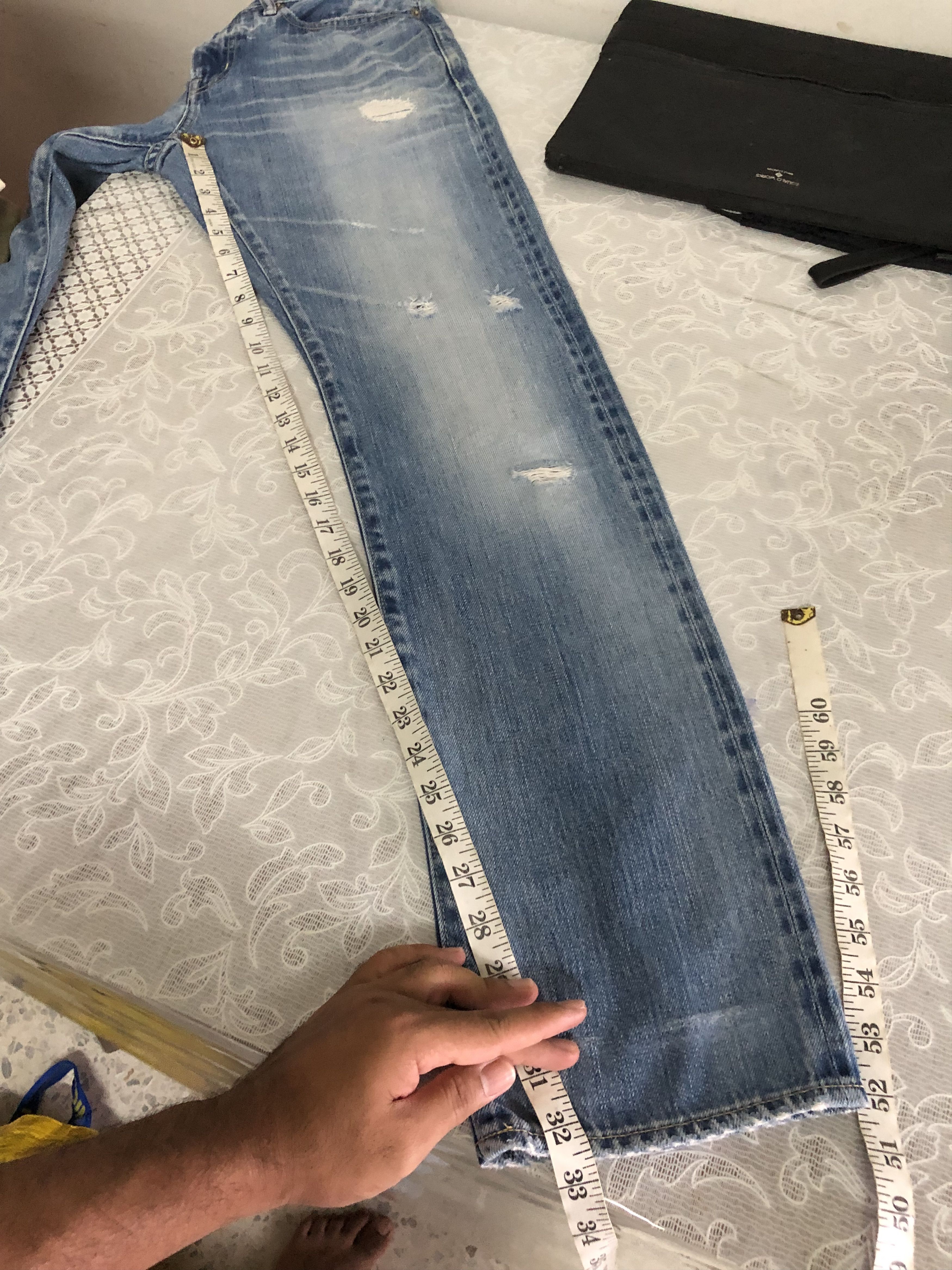 Hysteric Glamour Vintage Hysteric Glamour Selvedge Straight Cut Jeans Size US 30 / EU 46 - 19 Thumbnail