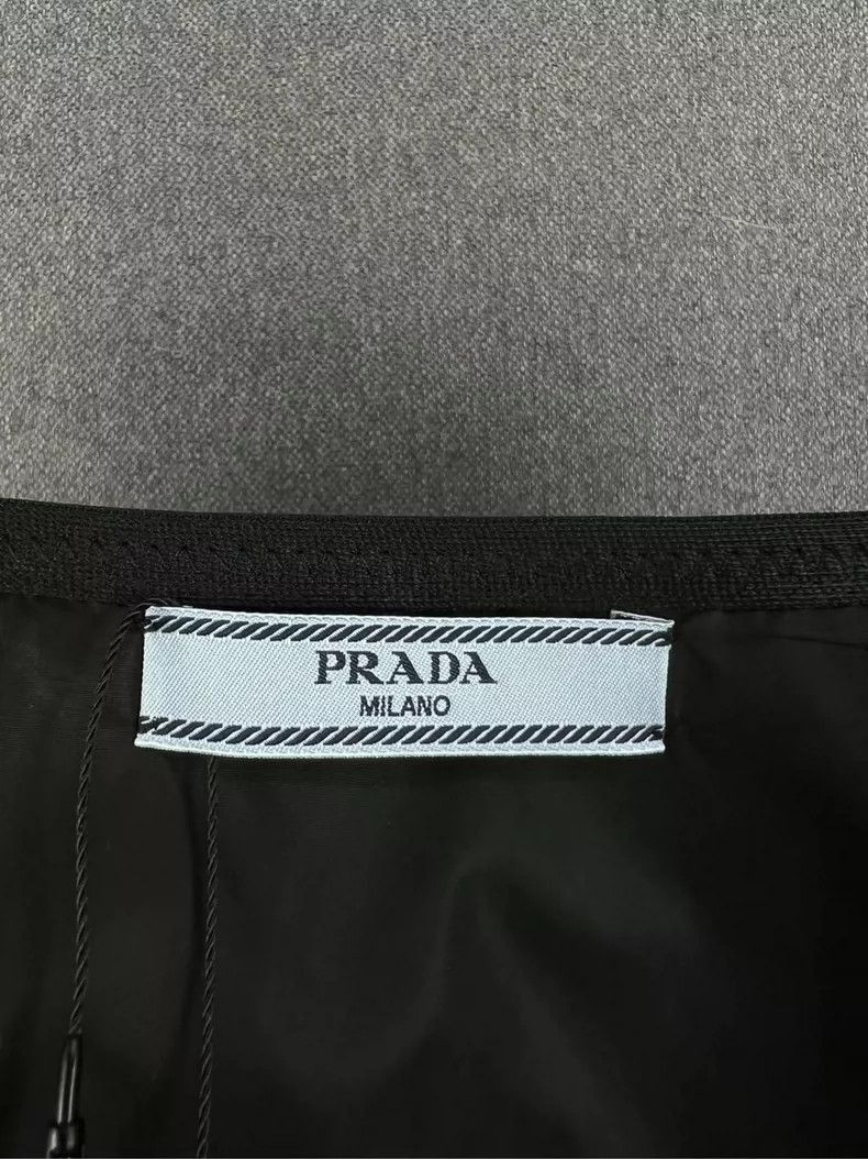 Prada Prada Triangle Logo Nylon Slip Dress-2506 Size S / US 4 / IT 40 - 4 Thumbnail