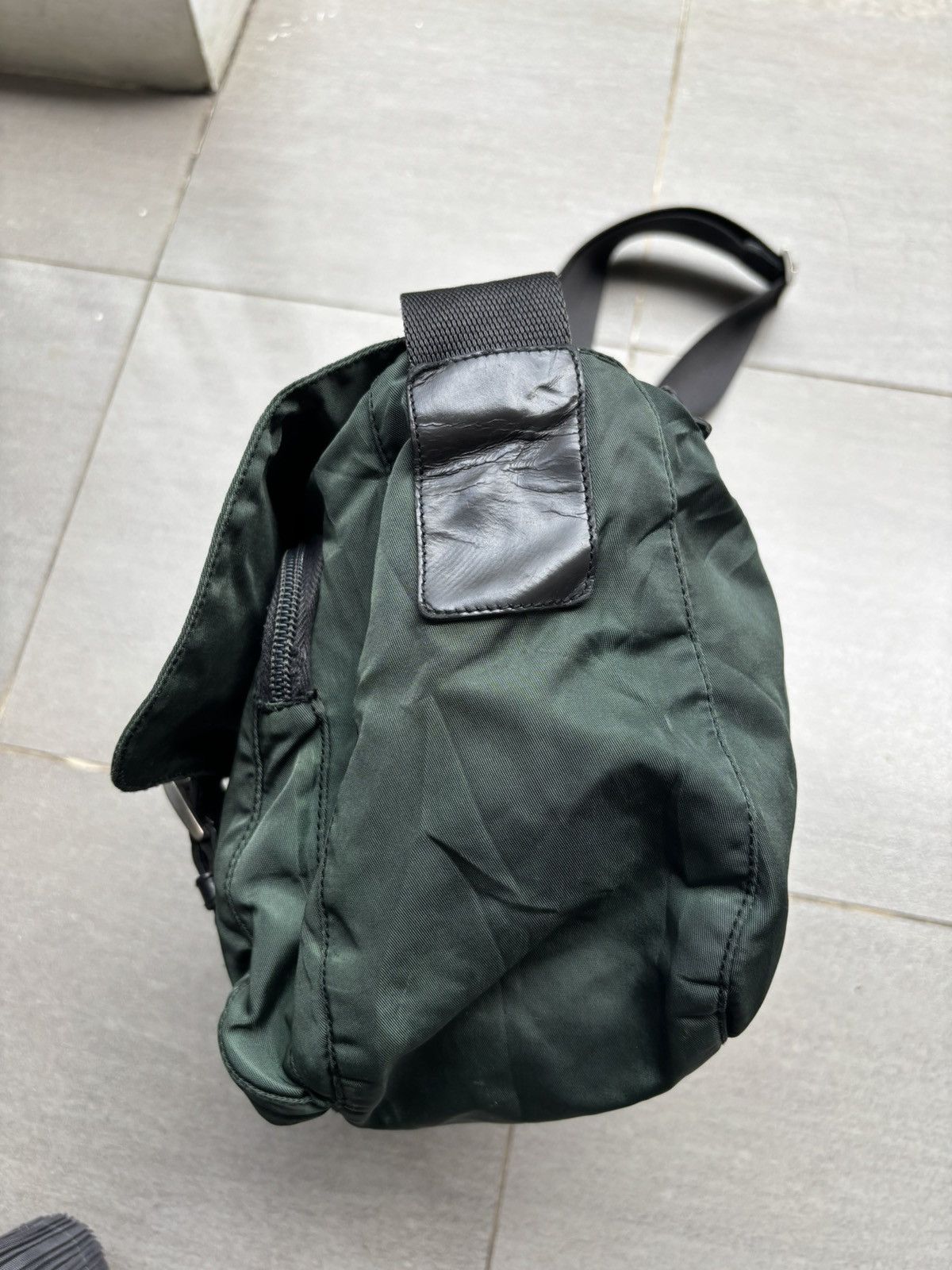 Prada Vintage Nylon Messenger Bag Size ONE SIZE - 6 Thumbnail