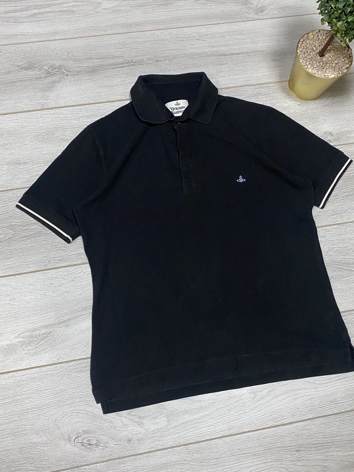 Vivienne Westwood Vivienne Westwood vintage small orb polo stripes Size US XL / EU 56 / 4 - 4 Thumbnail