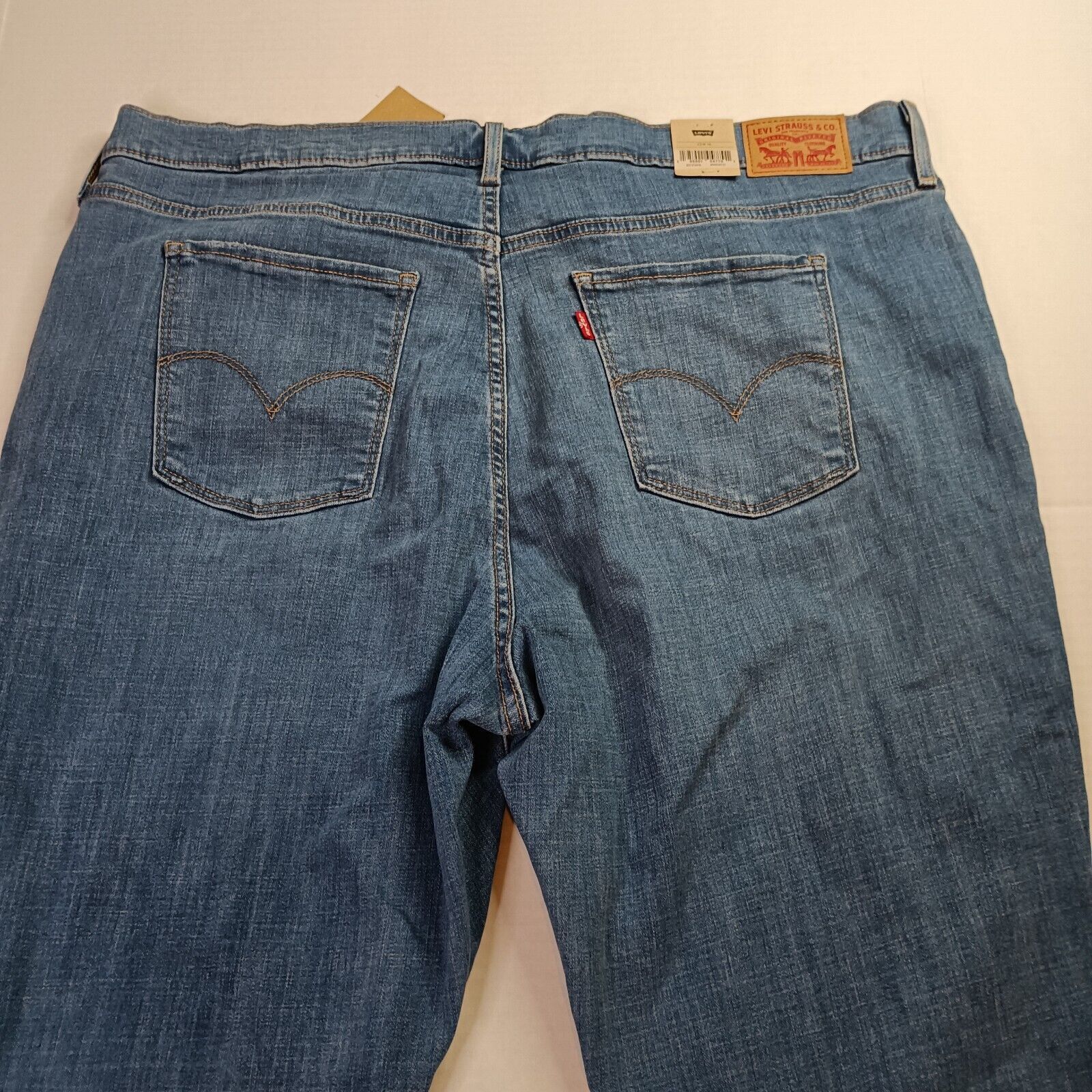 Levi's Levi's Jeans 724 High Rise Slim Jeans Womens Size 22W M Blue Size 42" / US 20 - 10 Thumbnail