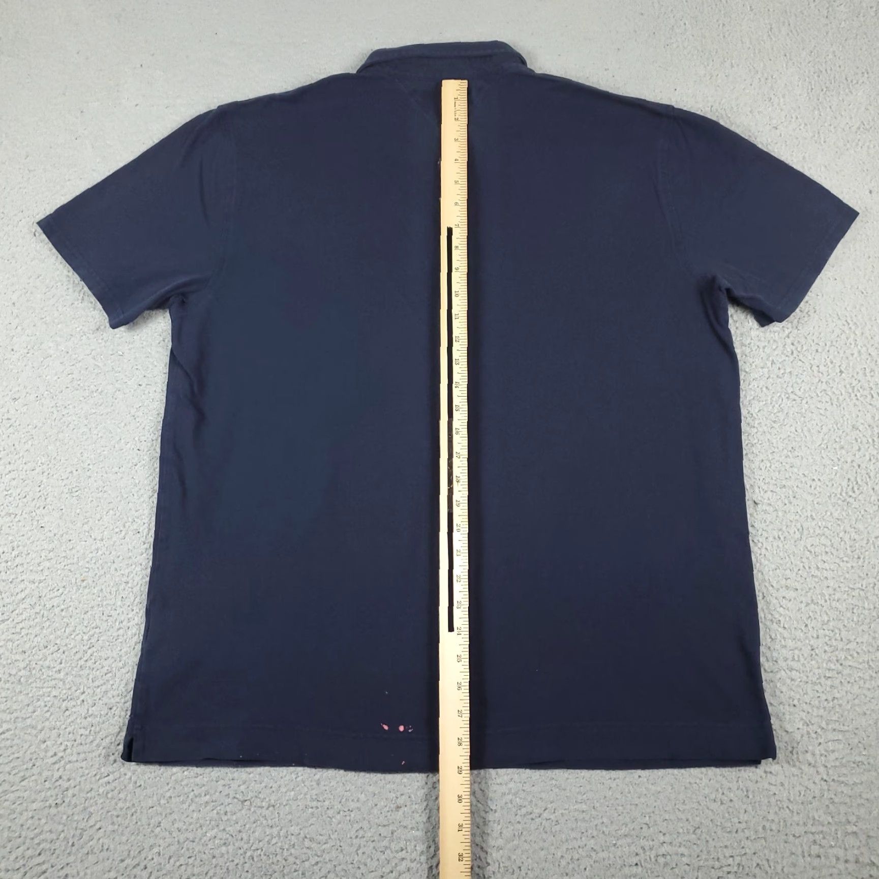 Tommy Hilfiger Tommy Hilfiger Polo Shirt Mens 2XL Blue Slim Fit Short Sleeve Casual Stained Size US XXL / EU 58 / 5 - 5 Thumbnail