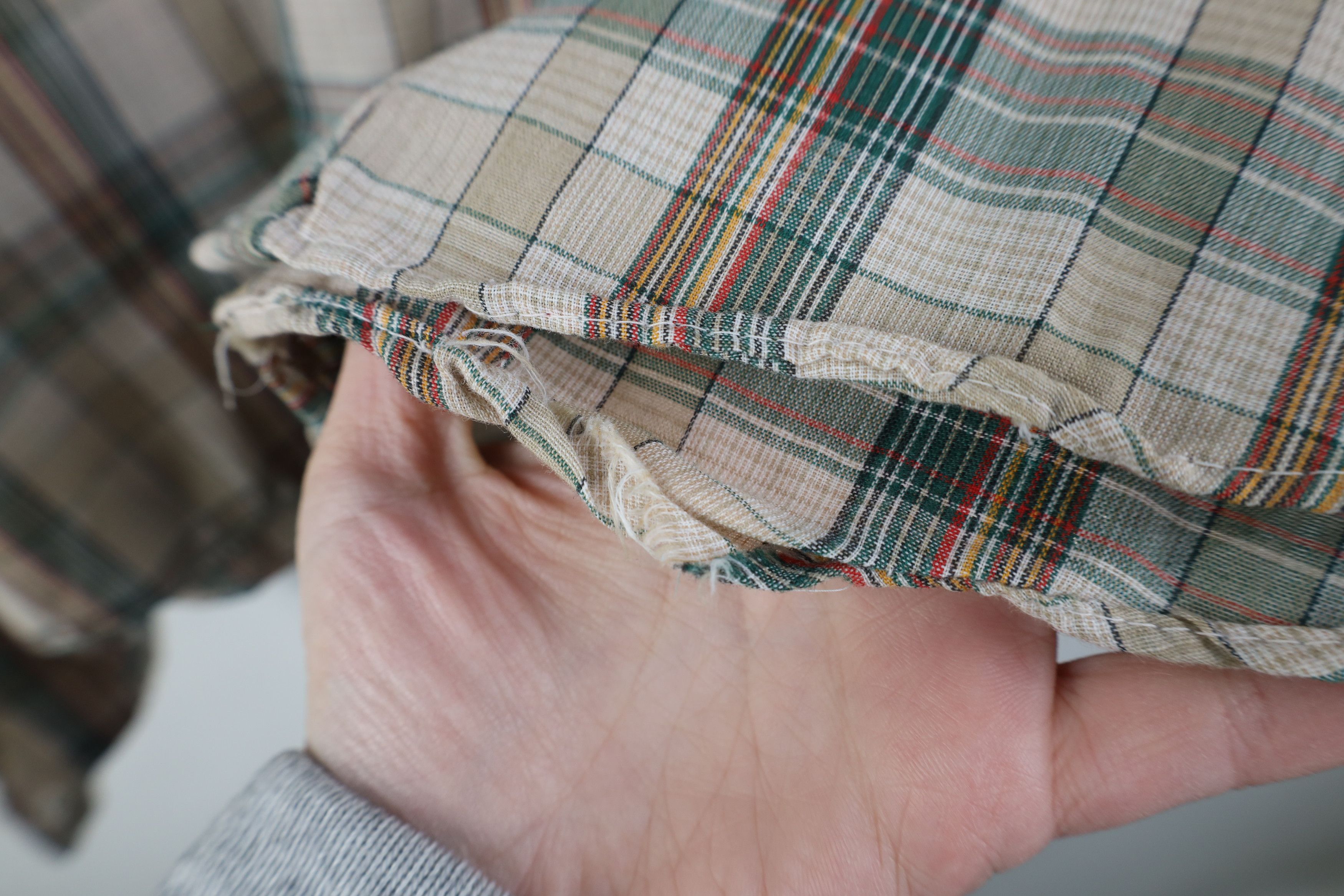 Vintage Vintage 70s Streetwear Rodeo Cowboy Snap Button Shirt Plaid Size US L / EU 52-54 / 3 - 5 Thumbnail