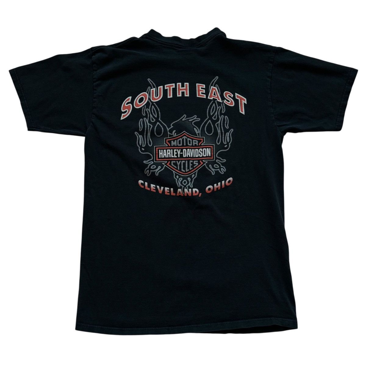 Harley Davidson vintage harley davidson flame shield tee Size US L / EU 52-54 / 3 - 2 Thumbnail
