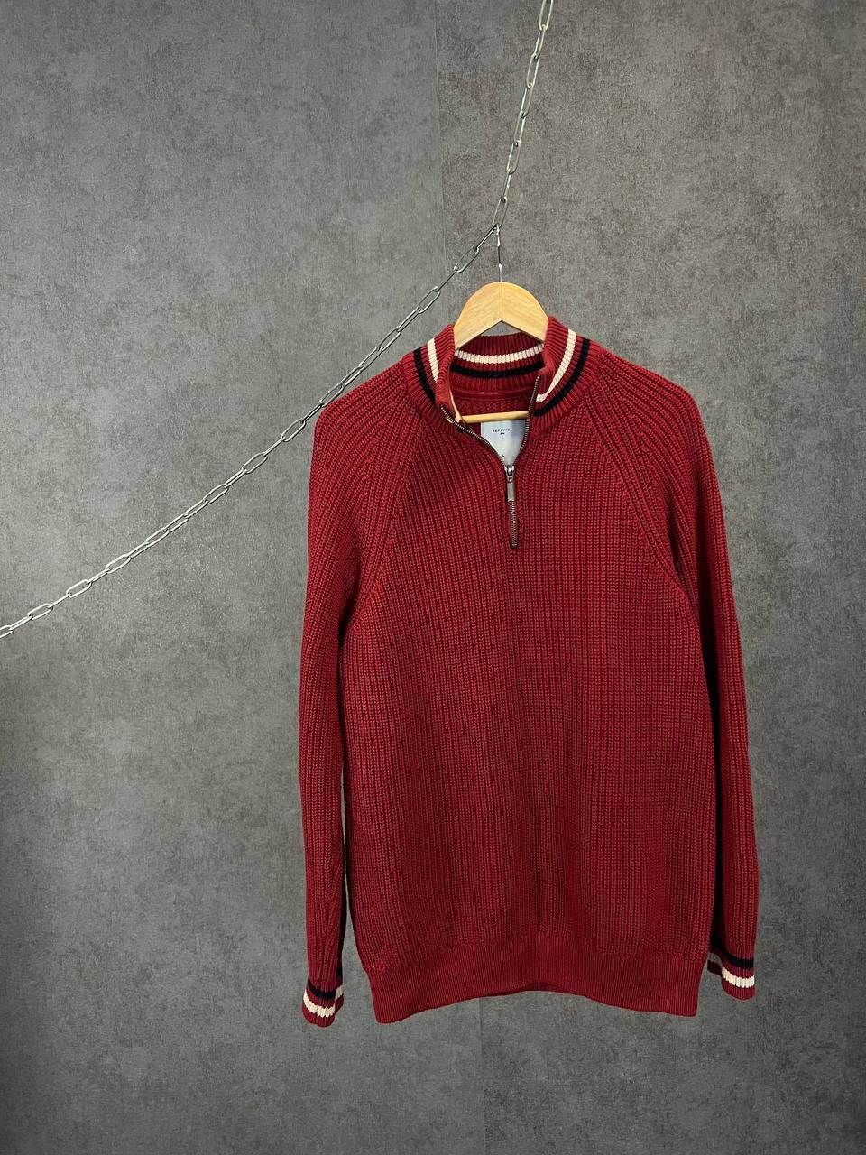 Percival Percival 1/3 zip sweater Size US L / EU 52-54 / 3 - 1 Thumbnail