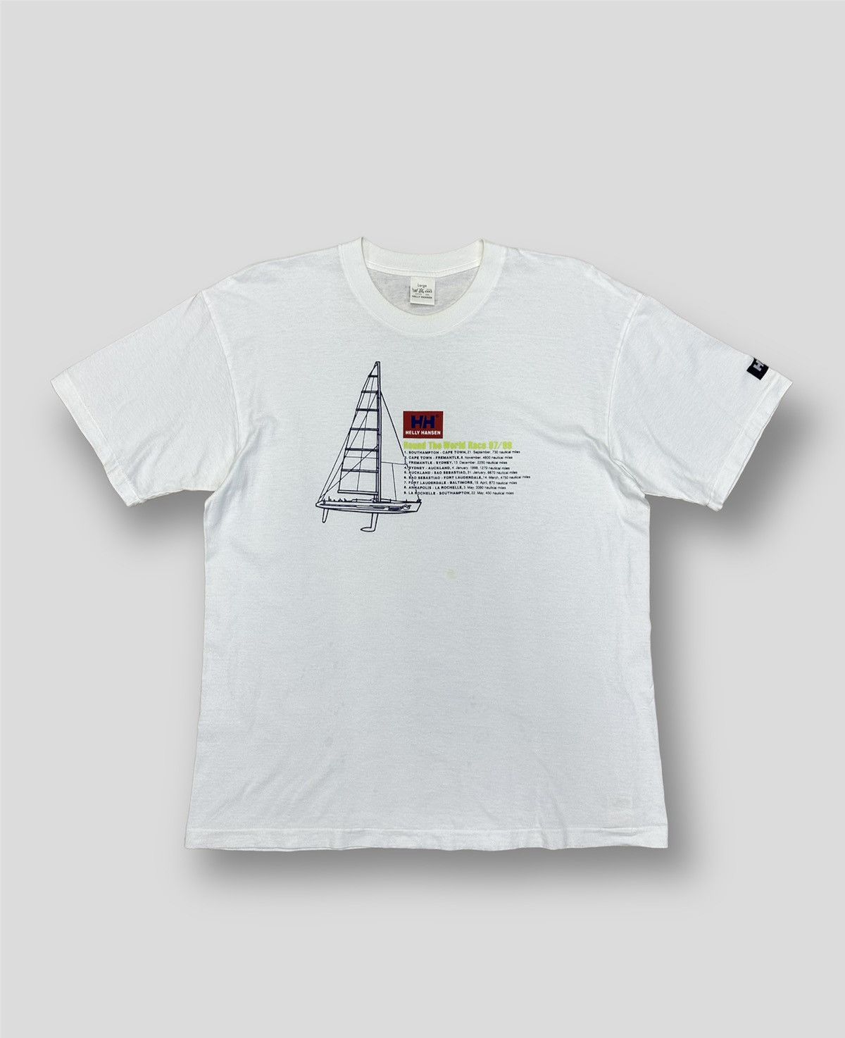 Helly Hansen Vintage Helly Hansen 90s Single Stitch Tshirt A224 Size US M / EU 48-50 / 2 - 1 Thumbnail