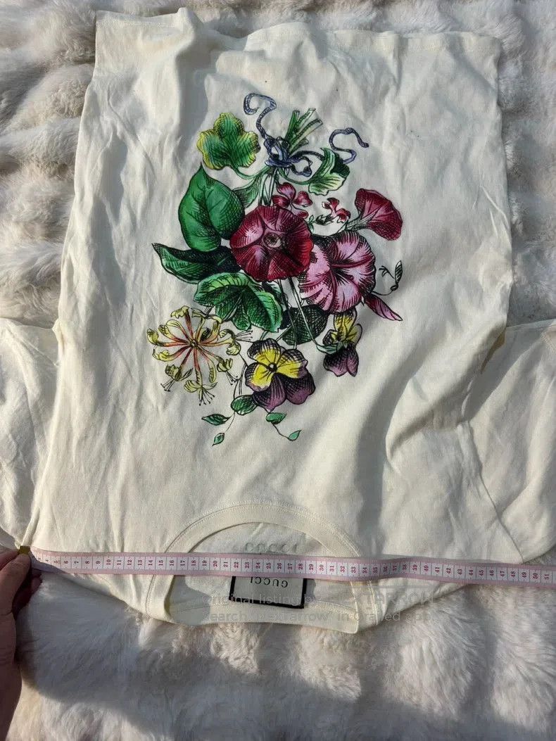 Gucci Gucci Floral Print Short Sleeve T. Size US M / EU 48-50 / 2 - 7 Thumbnail