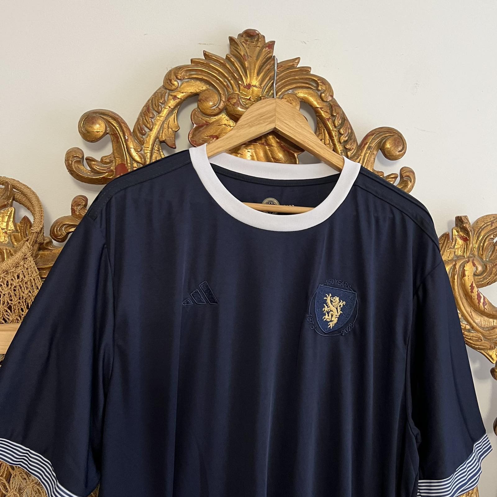 Adidas Adidas Scotland 150th Anniversary Shirt Collectors Sz 4XL Size US XXL / EU 58 / 5 - 2 Thumbnail