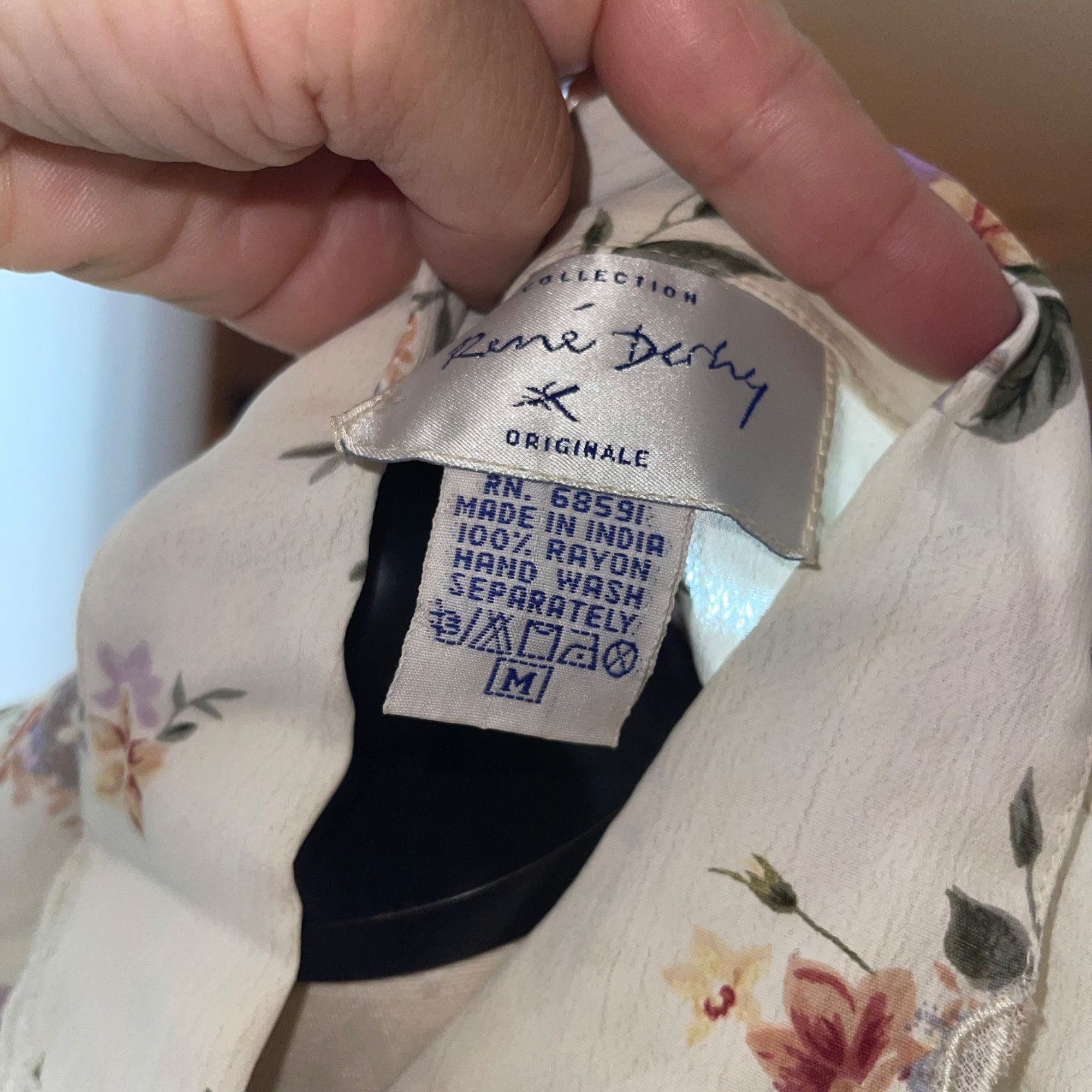 Vintage Rene Derby Vintage 1990s Womens Skirt Top Set Size ONE SIZE - 7 Thumbnail
