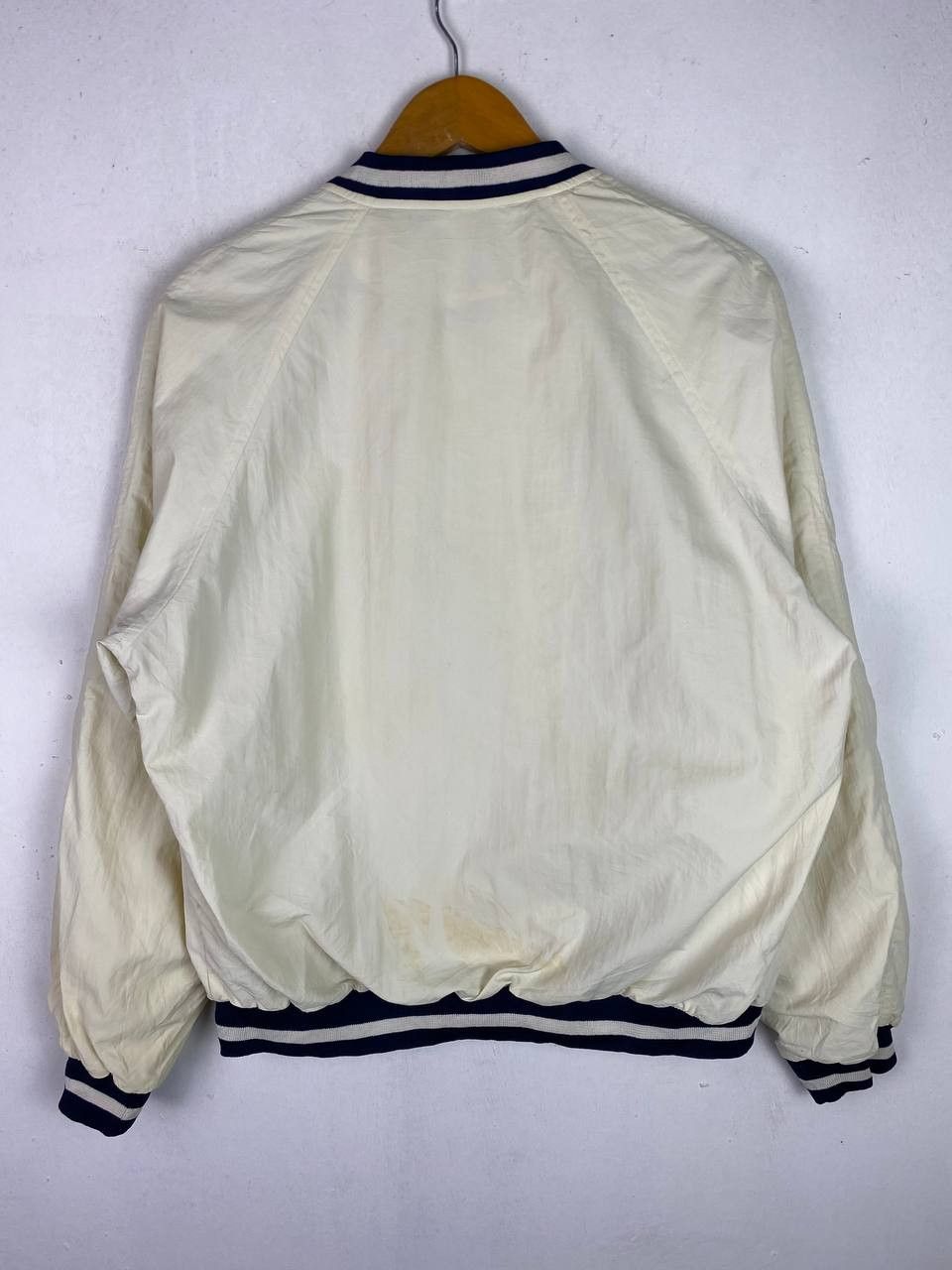Japanese Brand ly basics nylon full zip bomber style jacket Size US L / EU 52-54 / 3 - 8 Thumbnail