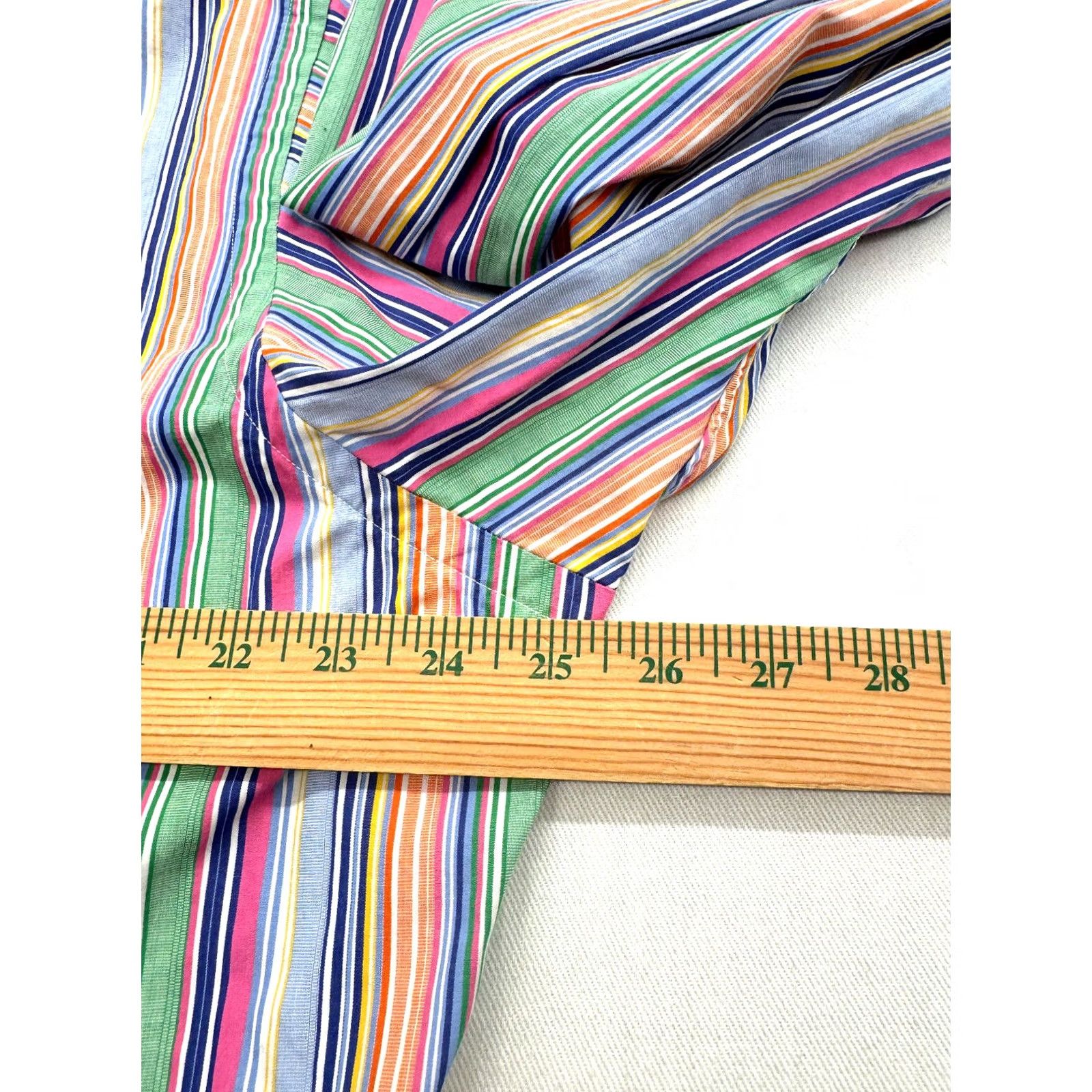 Ralph Lauren Ralph Lauren Yarmouth Long Sleeve Button-Up Mens Large Striped Shirt Cotton 2609 Size US XL / EU 56 / 4 - 7 Thumbnail