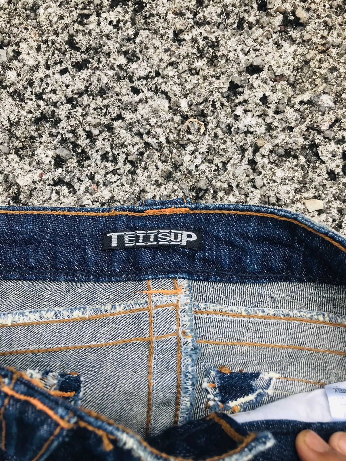 Japanese Brand Vintage tettsup Flared Jeans Size US 30 / EU 46 - 6 Thumbnail