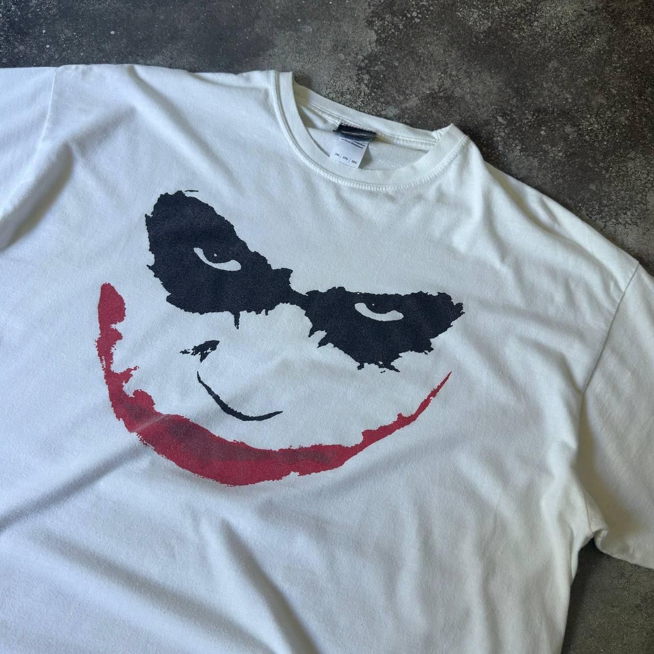 DC Comics Batman Dark Knight Joker Face Heath Ledger T-Shirt Size US XXL / EU 58 / 5 - 3 Thumbnail