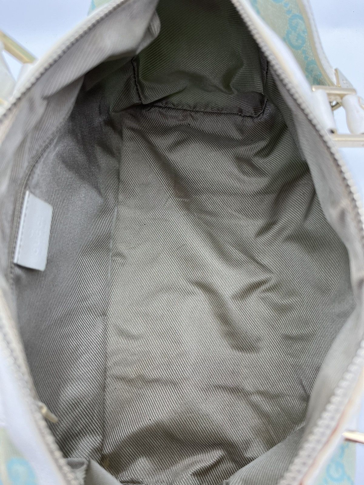 Gucci GUCCI GG Canvas Shoulder Bag Light Blue Size ONE SIZE - 17 Thumbnail