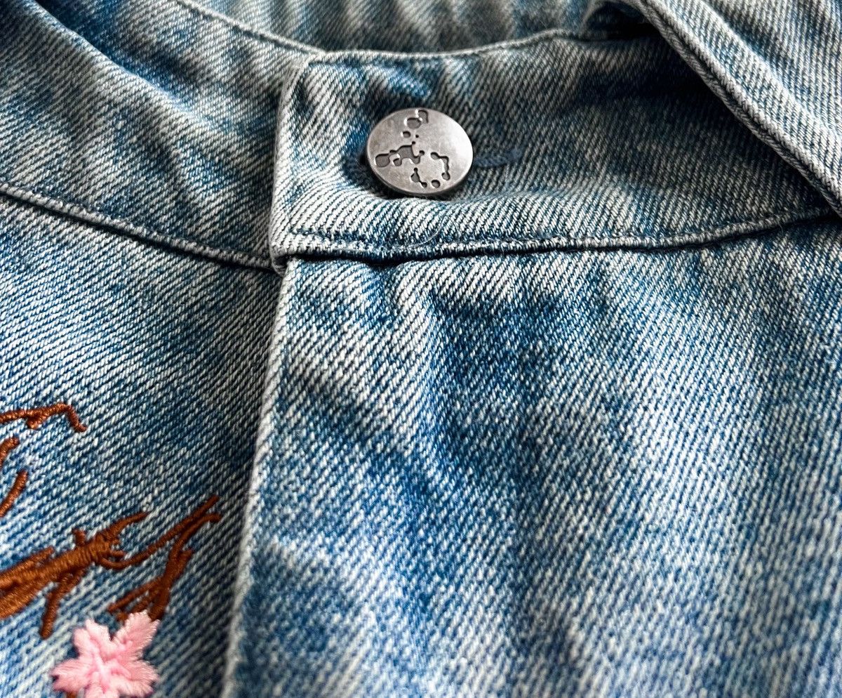 Bad Son 🌸 Jean Badson `Cherry Blossom’ - Denim Premium Size US 36 / EU 52 - 4 Thumbnail