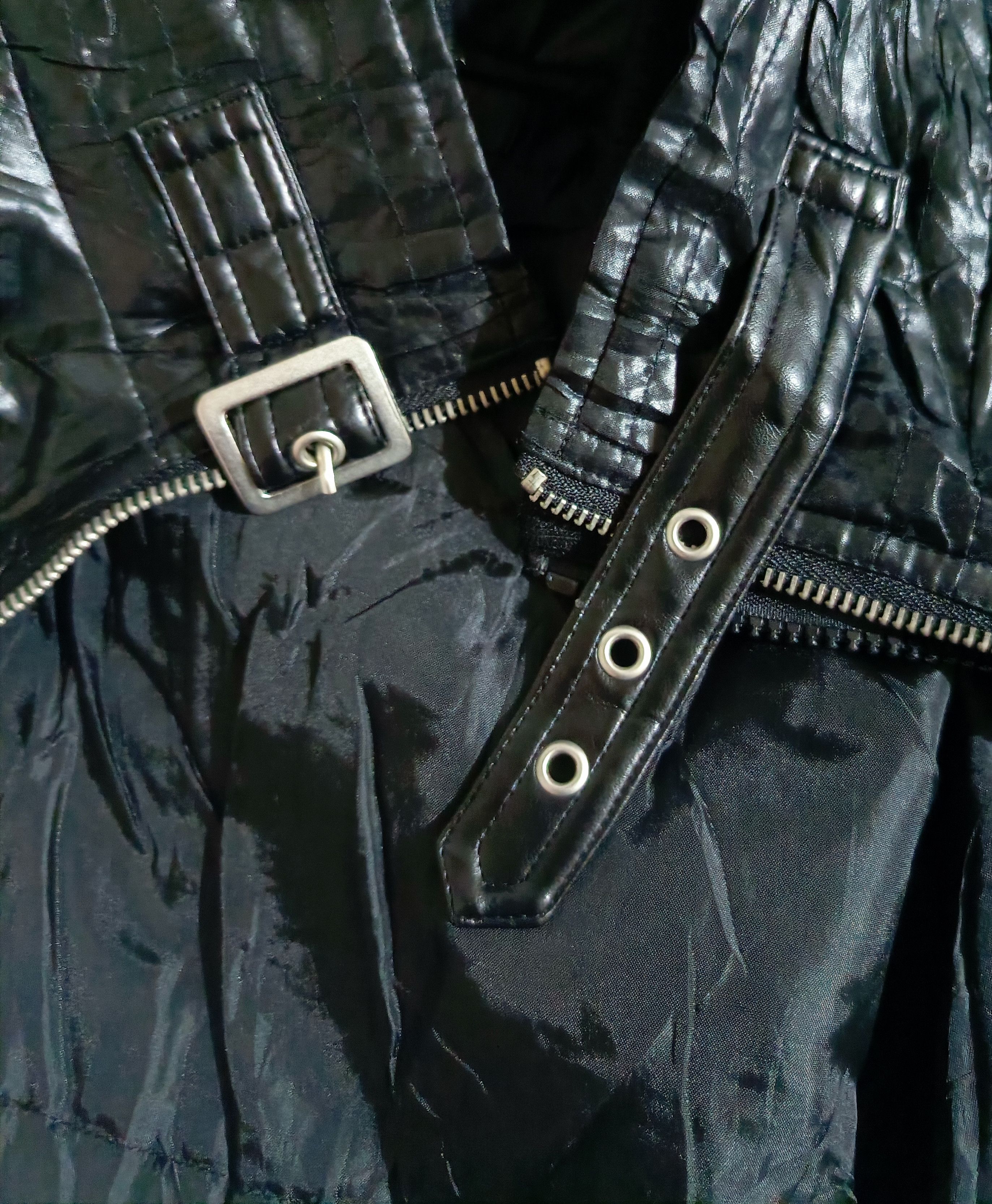 semanticdesign 🇯🇵THURUXTON JAPANESE COLLAR DOUBLE LAYER PUFFER RIDERS Size US M / EU 48-50 / 2 - 6 Thumbnail