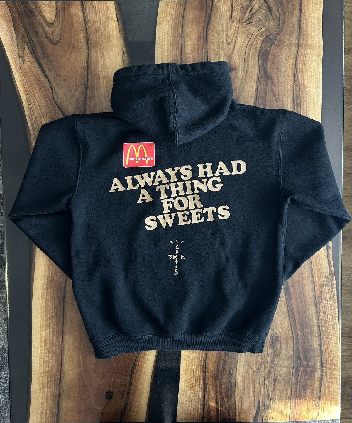 Travis Scott Hoodie Travis Scott McDonald's Apple Pie Washed Black Size US M / EU 48-50 / 2 - 5 Thumbnail