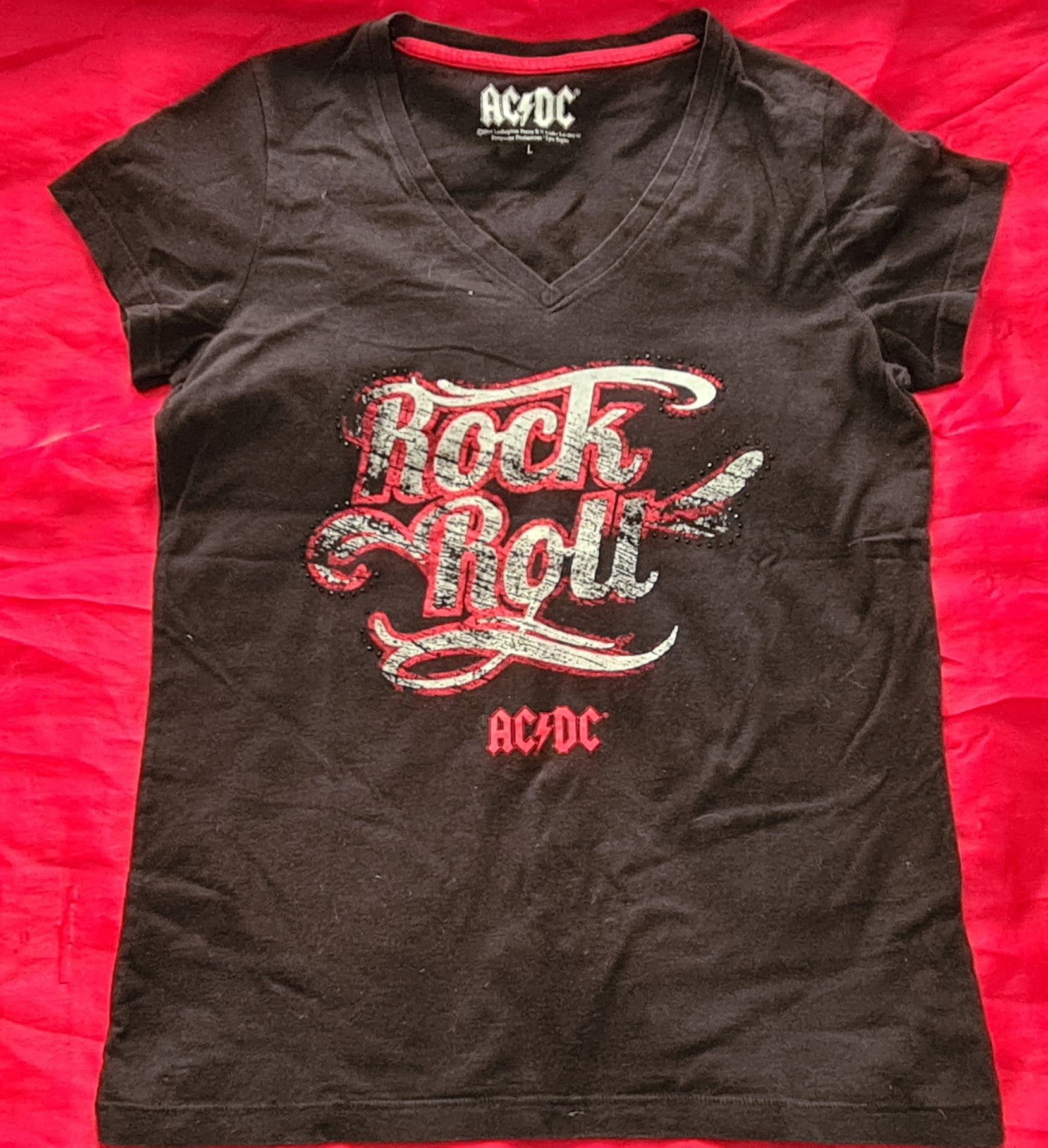 AC/DC AC/DC women's shirt Size L / US 10 / IT 46 - 1 Thumbnail