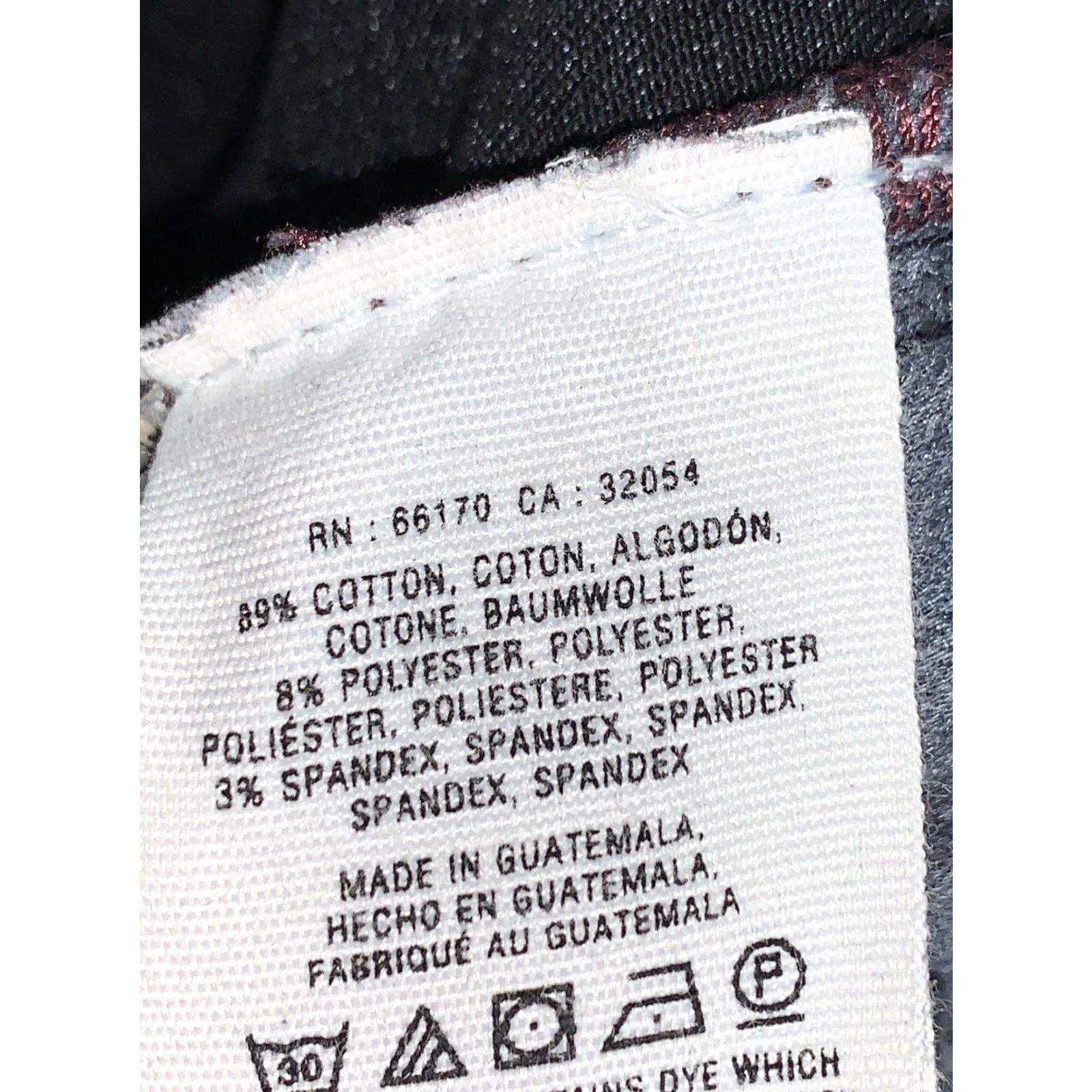 Vintage Pilcro and the Letterpress Jeans Zippers 29 Black Skinny Women Size 29 Distress #4845 Size 29" - 7 Thumbnail
