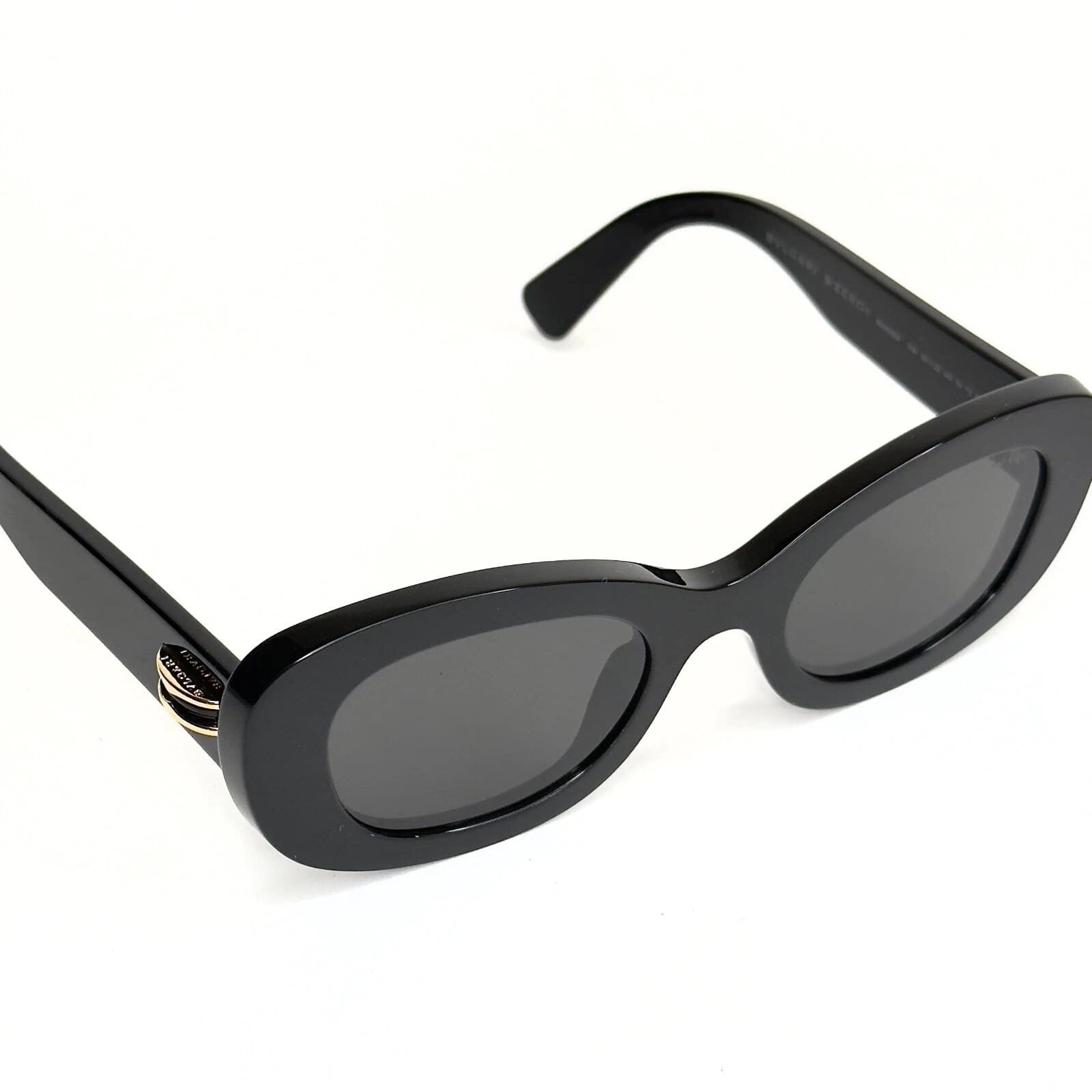 Bvlgari BVLGARI 40039 B.zero1 BV40039I Black Gold Logo Oval 01A Zero Size ONE SIZE - 7 Thumbnail