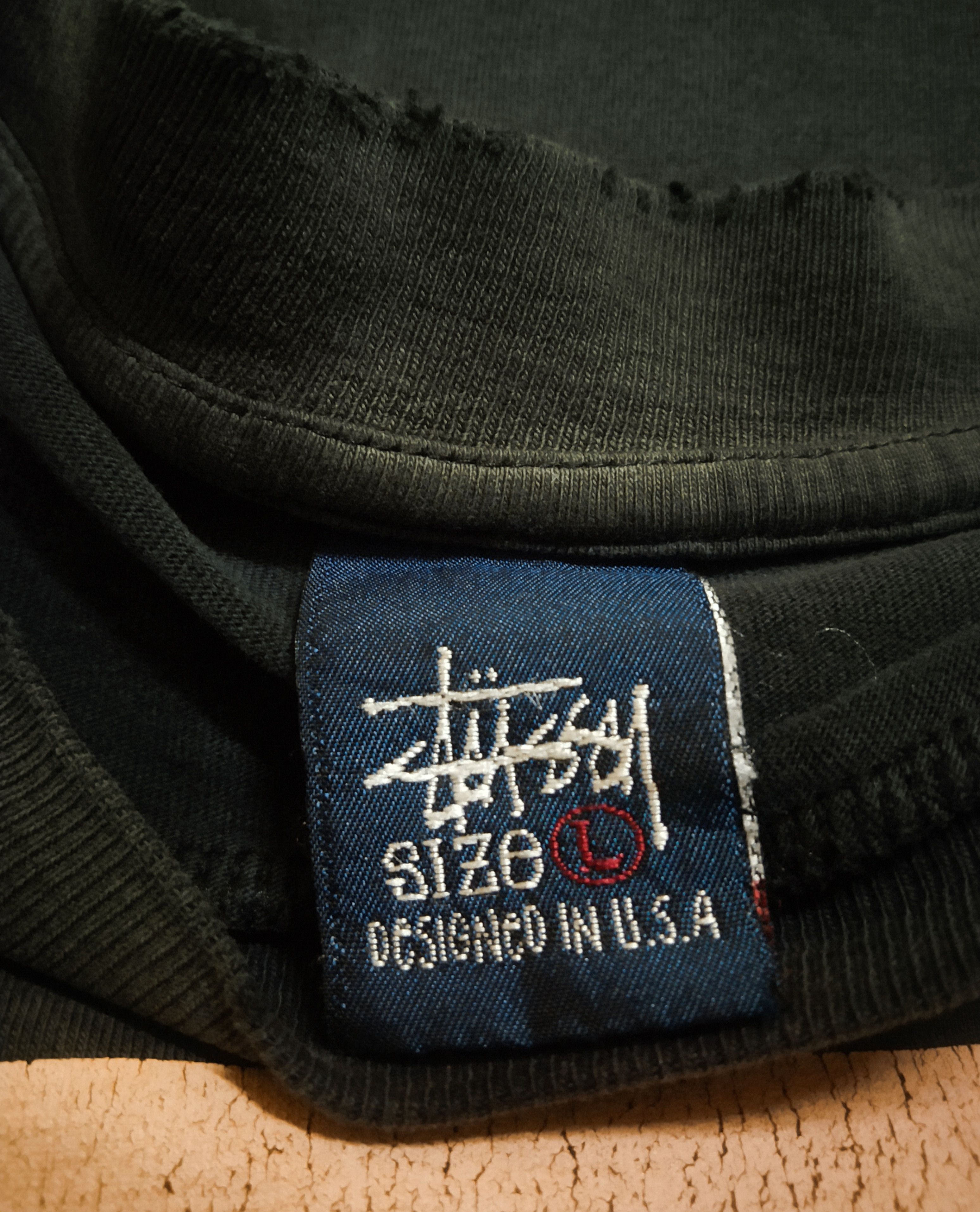 Stussy × Vintage Vintage Stussy Spell Out Size US L / EU 52-54 / 3 - 3 Thumbnail