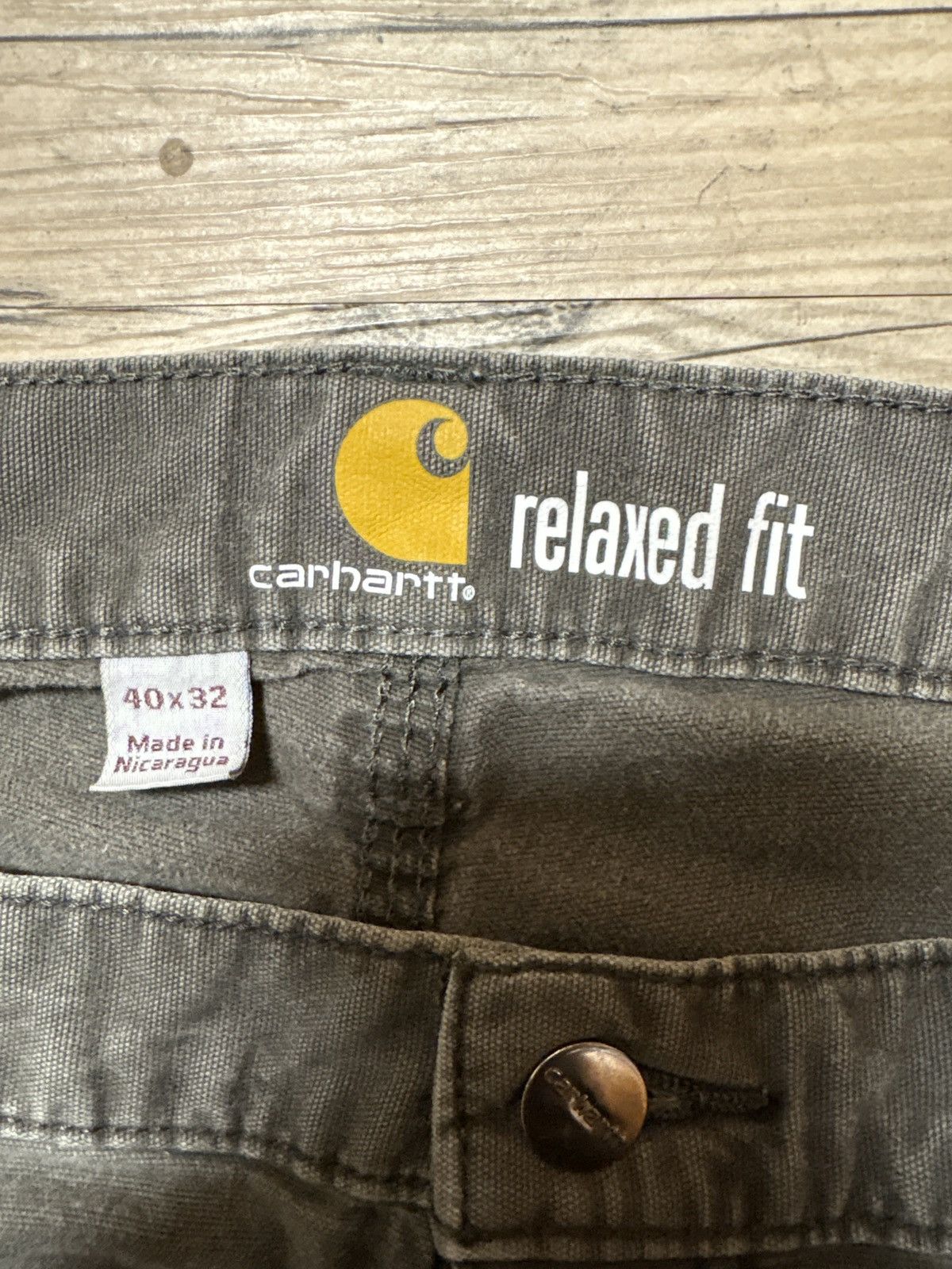 Carhartt Carhartt Faded Vintage Double Knees Size US 38 / EU 54 - 4 Thumbnail