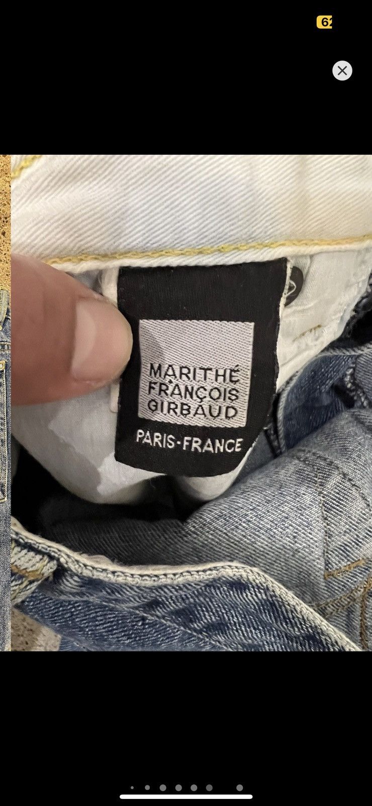 Designer × Marithe + Francois Girbaud ***FINAL DROP***RARE 90s MARITHE FRANCOIS GIRBAUD CROP 28 Size US 28 / EU 44 - 12 Thumbnail