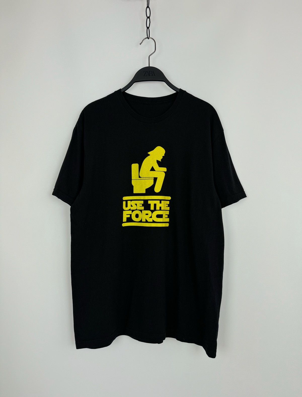 Star Wars Humor Star Wars Darth Vader Use the Force T-Shirt Size US L / EU 52-54 / 3 - 1 Thumbnail