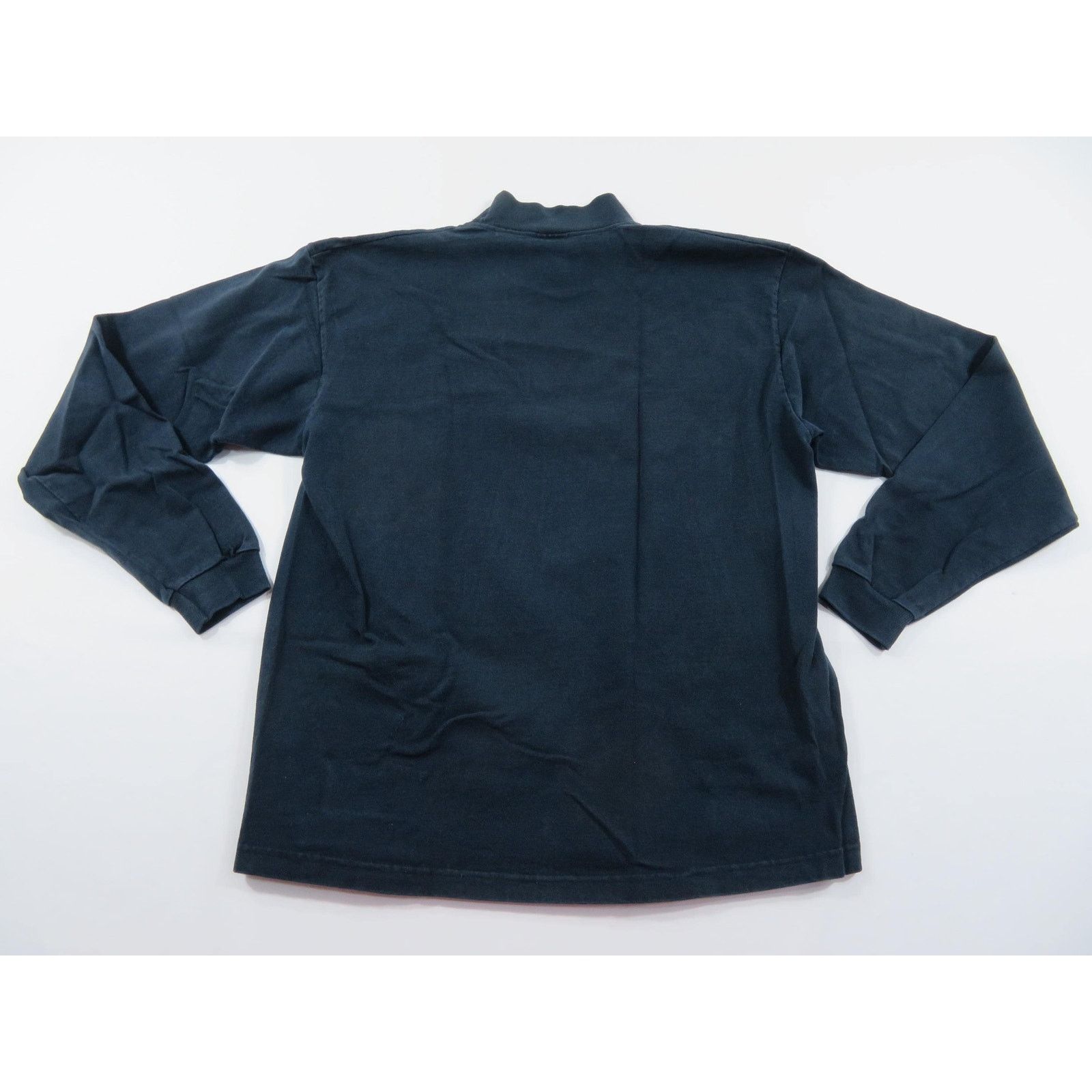 Other Vertigo Mock Turtleneck Long Sleeve T-Shirt Black Sz L 1990s Size US L / EU 52-54 / 3 - 2 Thumbnail