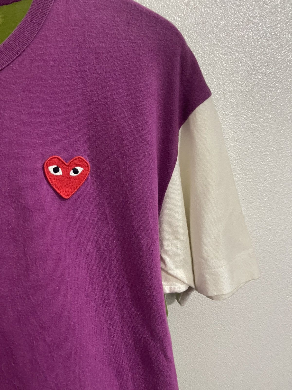 Comme des Garcons PLAY Comme des Garcons Play Multicolor Tshirt Size US L / EU 52-54 / 3 - 3 Thumbnail