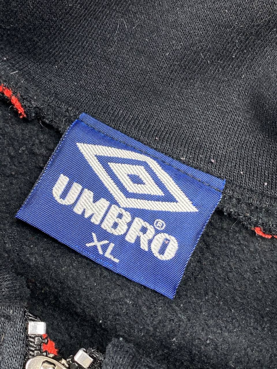 Umbro Vintage Umbro Manchester United 90s 1/4 Zip Sweatshirt Size US XL / EU 56 / 4 - 8 Thumbnail