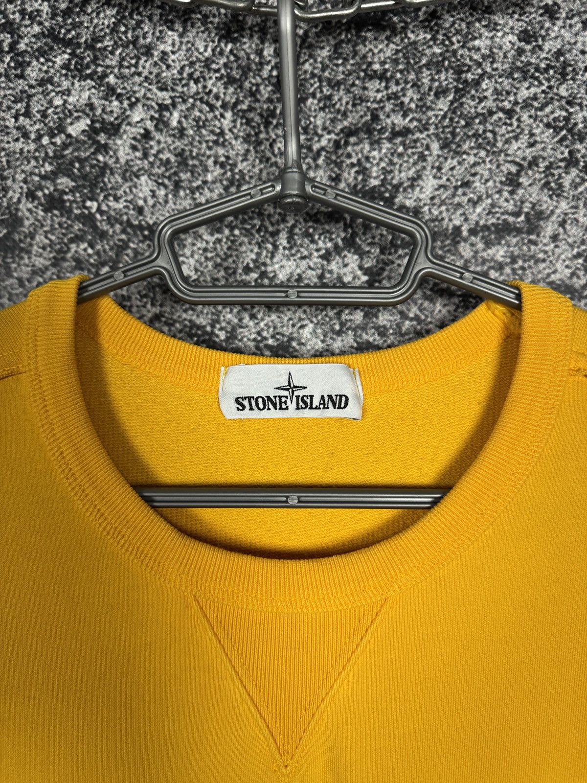 Stone Island Men’s Stone Island Crewneck Yellow Sweatshirt Casual Size XL Size US XL / EU 56 / 4 - 6 Thumbnail