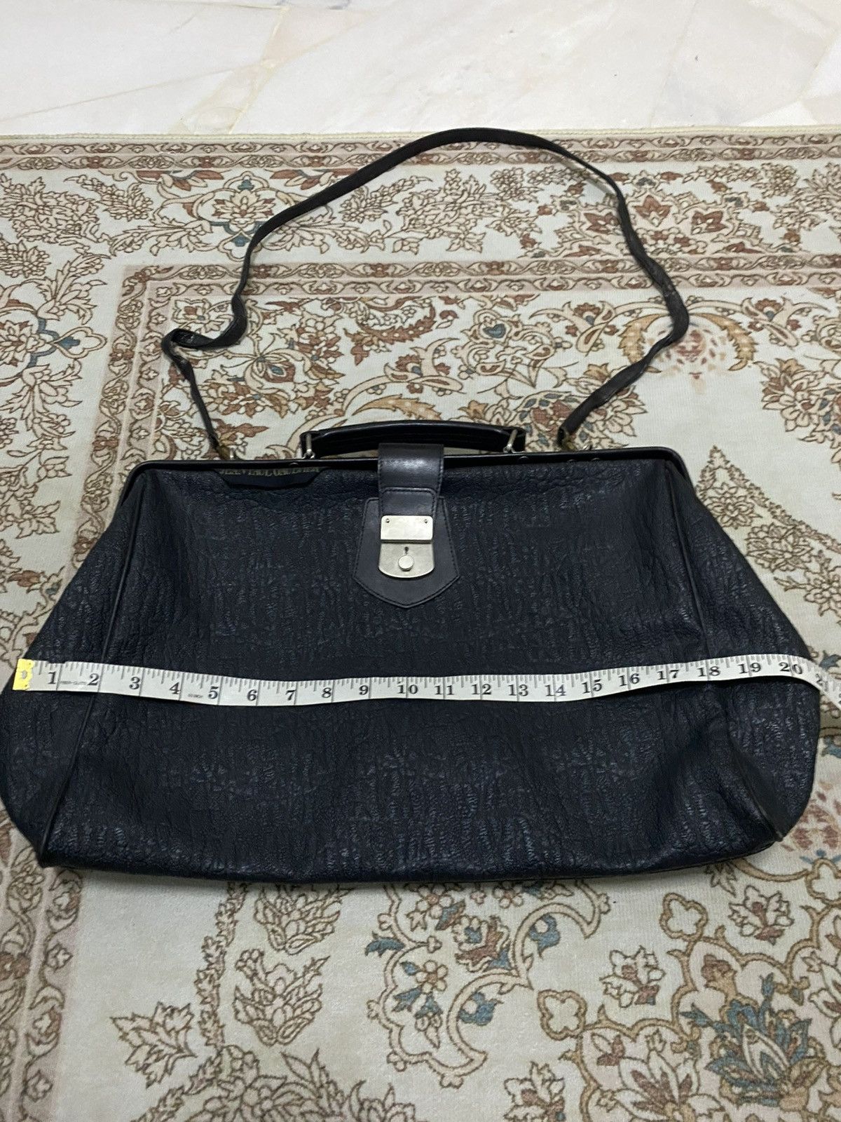 Jean Paul Gaultier 2000s Jean Paul Gaultier black Calf Leather Briefcase Size ONE SIZE - 11 Thumbnail