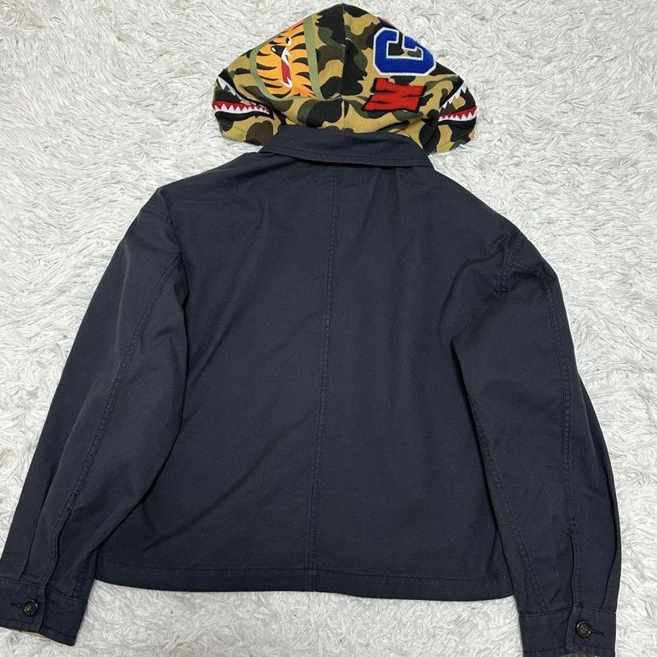 Bape 1st Camo Shark Hoodie Jacket Size ONE SIZE - 5 Thumbnail