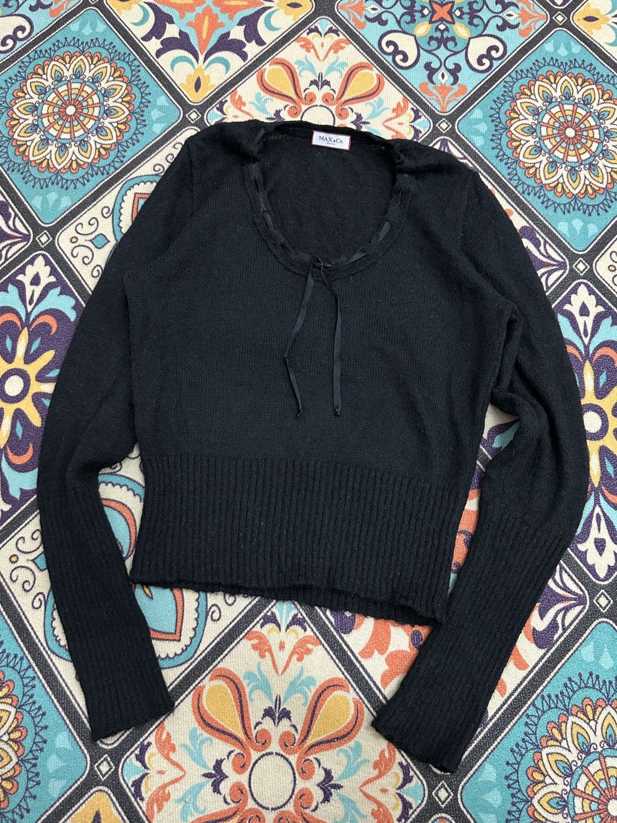 MAX&Co. Max&Co Active Mohair Laces Knitwear Made in Italy Size M / US 6-8 / IT 42-44 - 2 Thumbnail