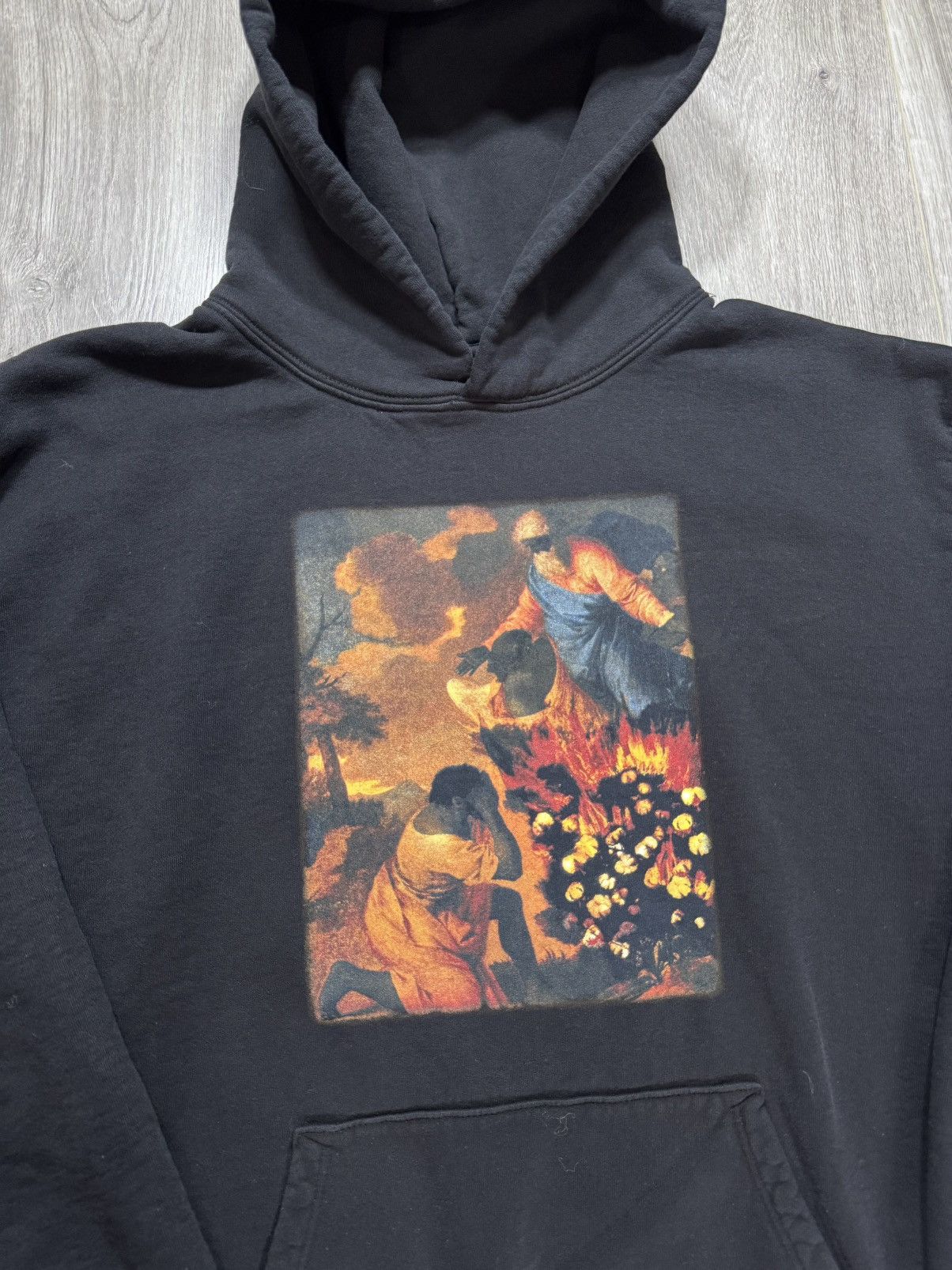 DENIM TEARS DENIM TEARS x Eco Life Hoodie Men's XL Black Size US XL / EU 56 / 4 - 4 Thumbnail