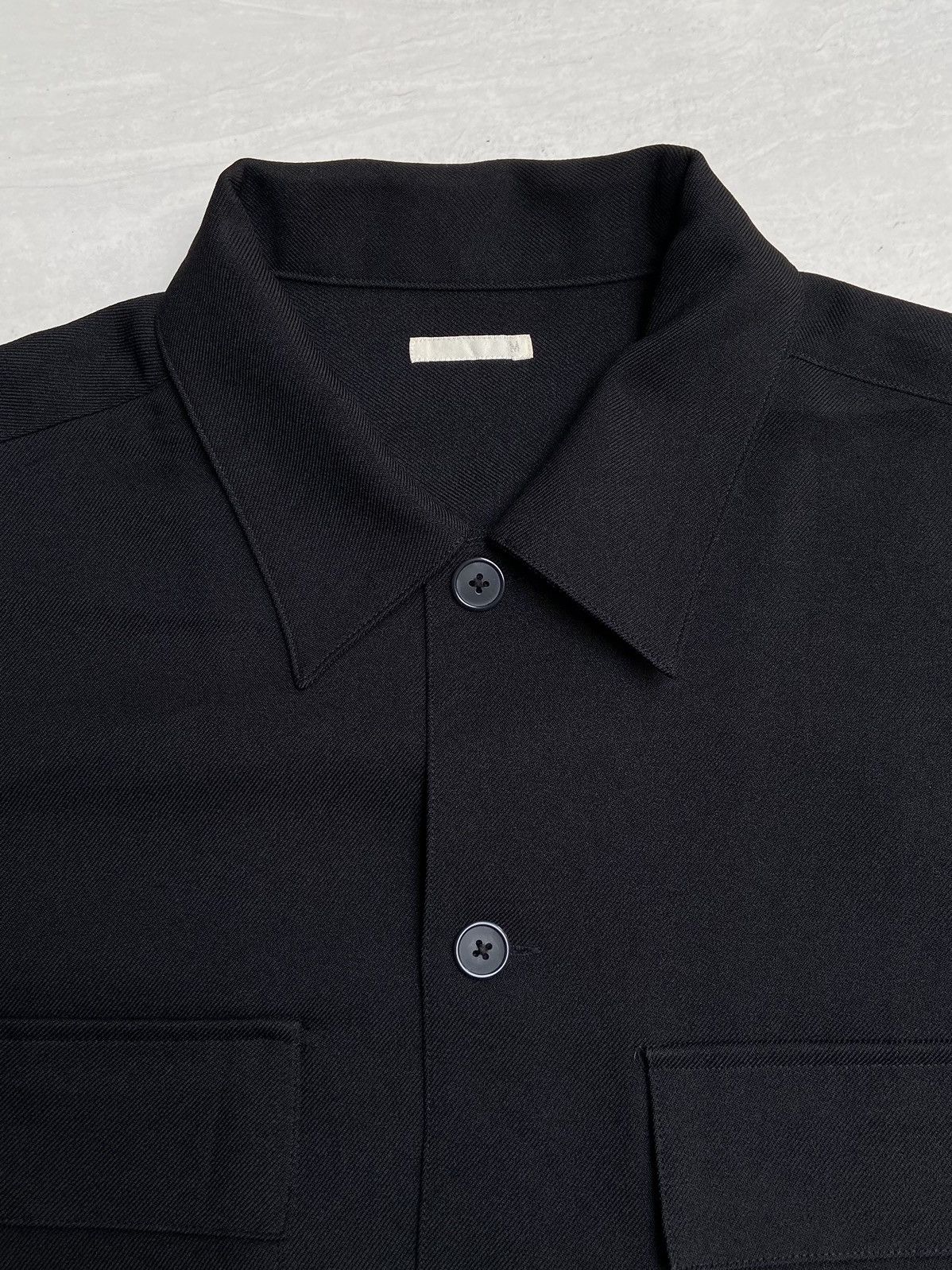 GU GU Black Boxy Oversize Black Outer Shirt Size US L / EU 52-54 / 3 - 9 Thumbnail