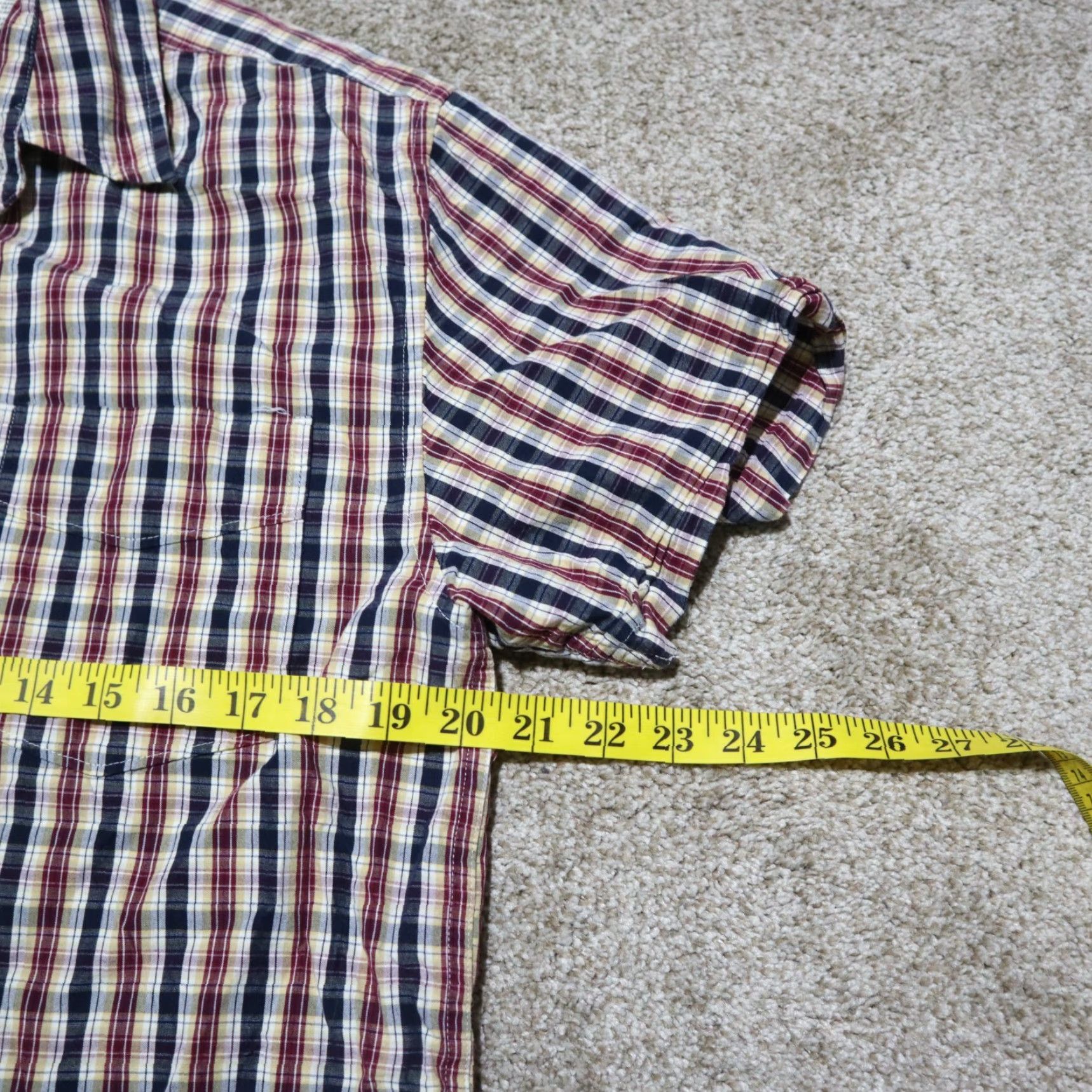 Route 66 Route 66 Shirt Men Size M Medium Red Plaid Button-Up Short Sleeve Casual Vintage No Size US M / EU 48-50 / 2 - 5 Thumbnail