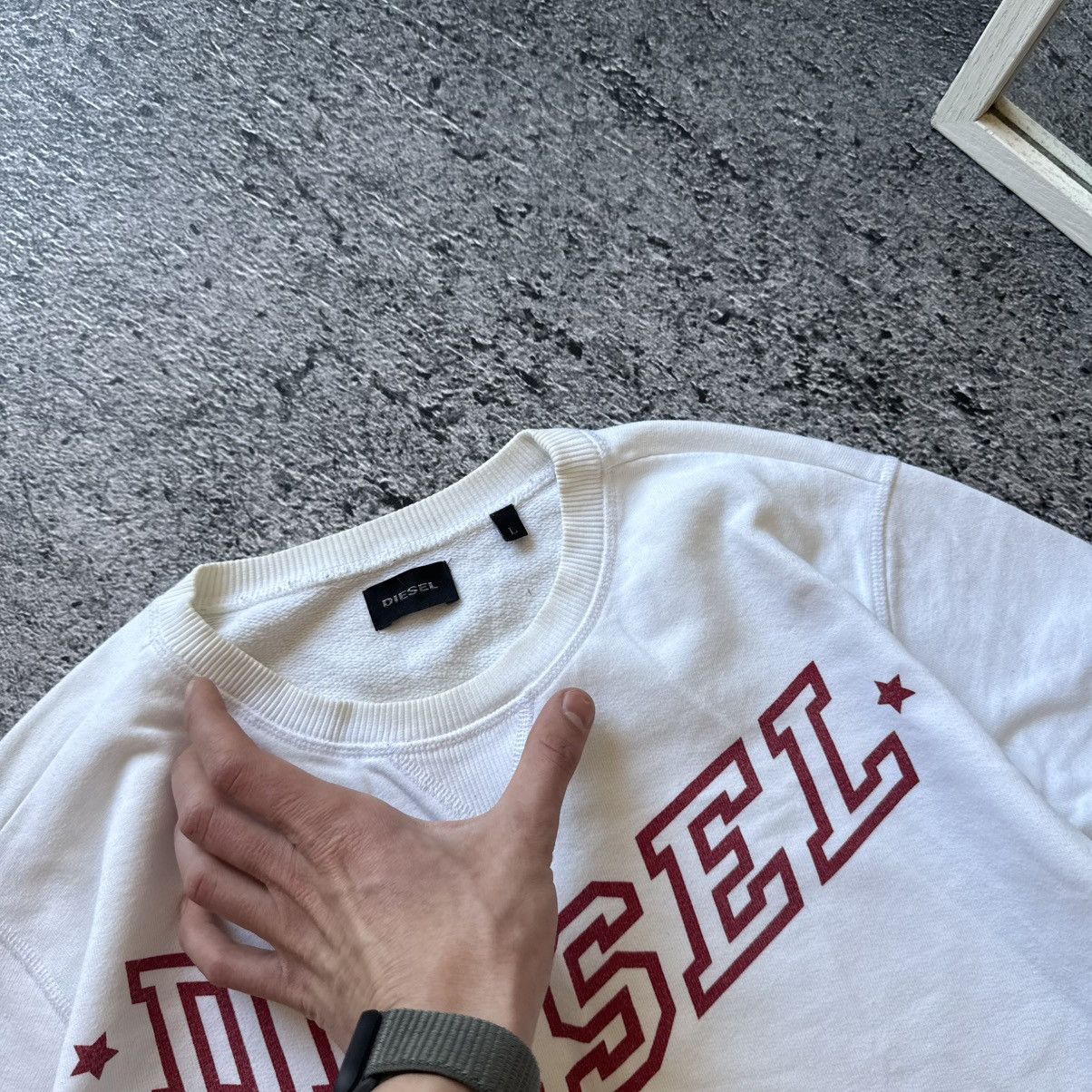Diesel Diesel sweatshirt center logo size L Size US L / EU 52-54 / 3 - 5 Thumbnail