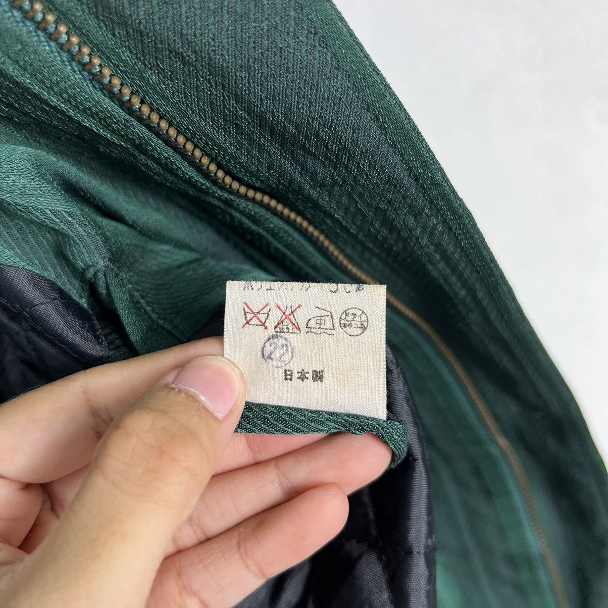 Issey Miyake × Japanese Brand 🔥 ISSEY MIYAKE ACEMAN STRIPE BOMBER JACKET Size US L / EU 52-54 / 3 - 15 Thumbnail